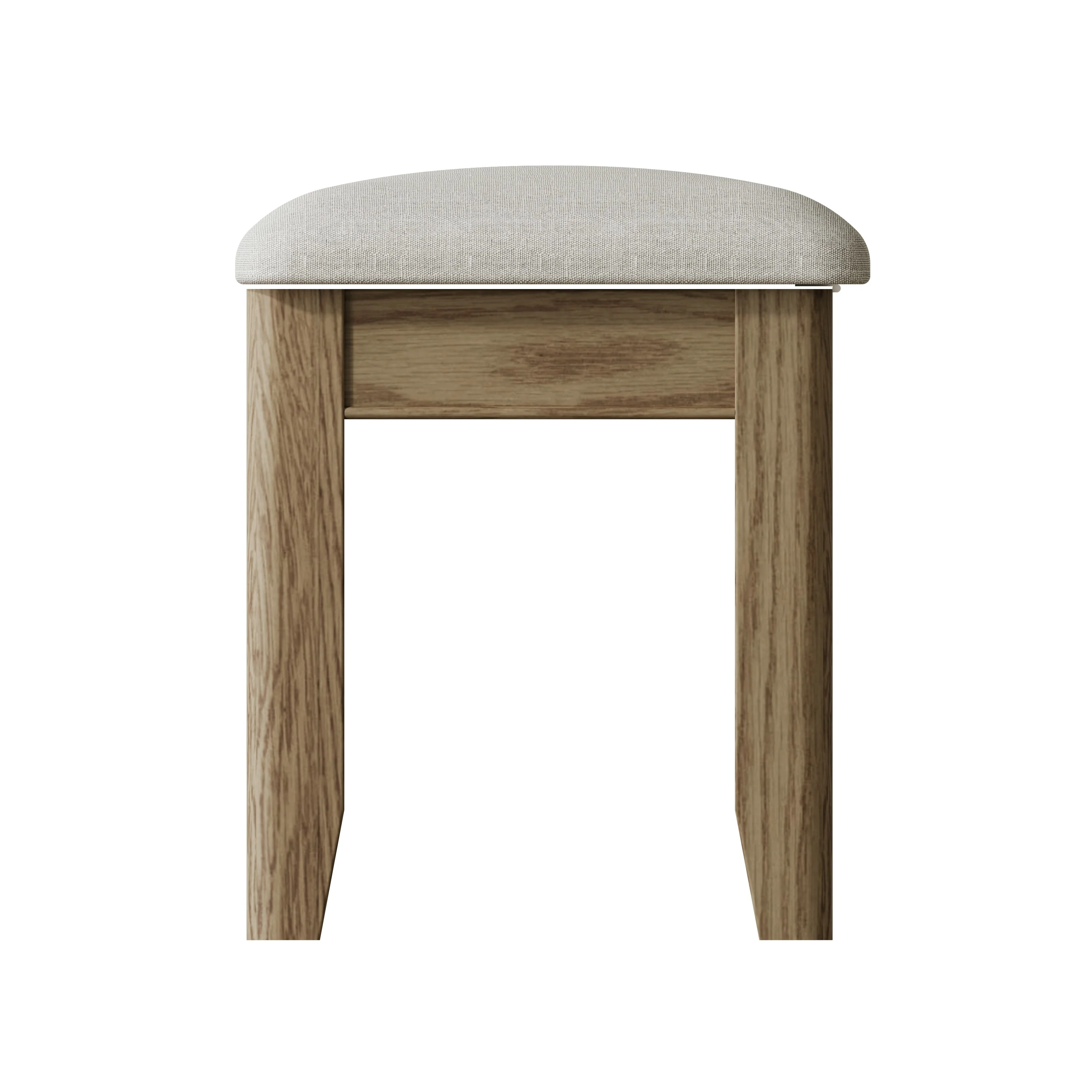 Hove Smoked Oak Stool - Image 3