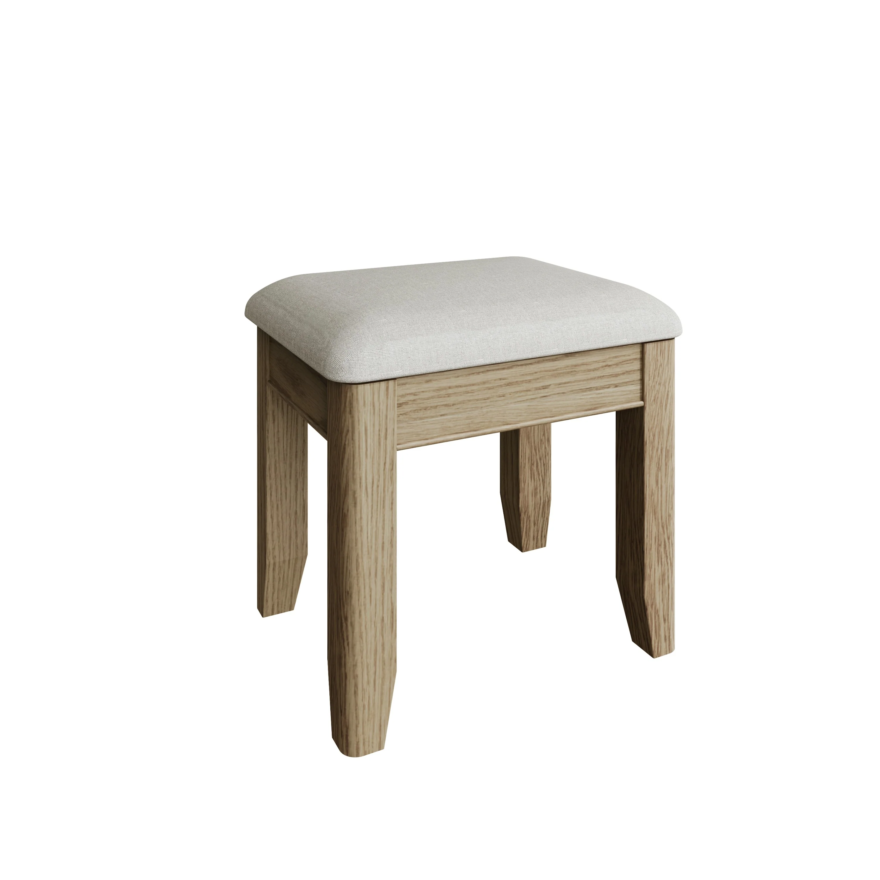 Hove Smoked Oak Stool - Image 4