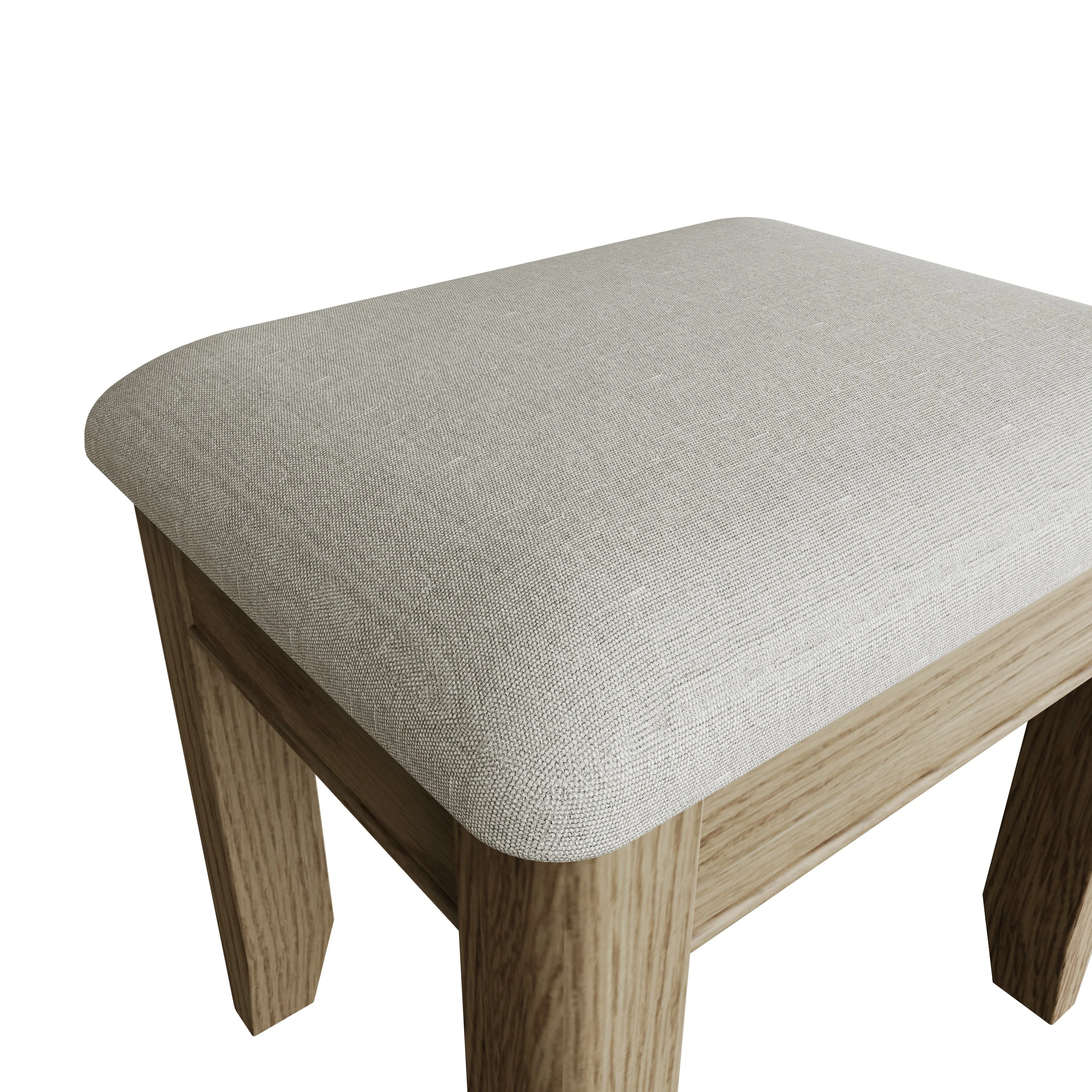 Hove Smoked Oak Stool - Image 5