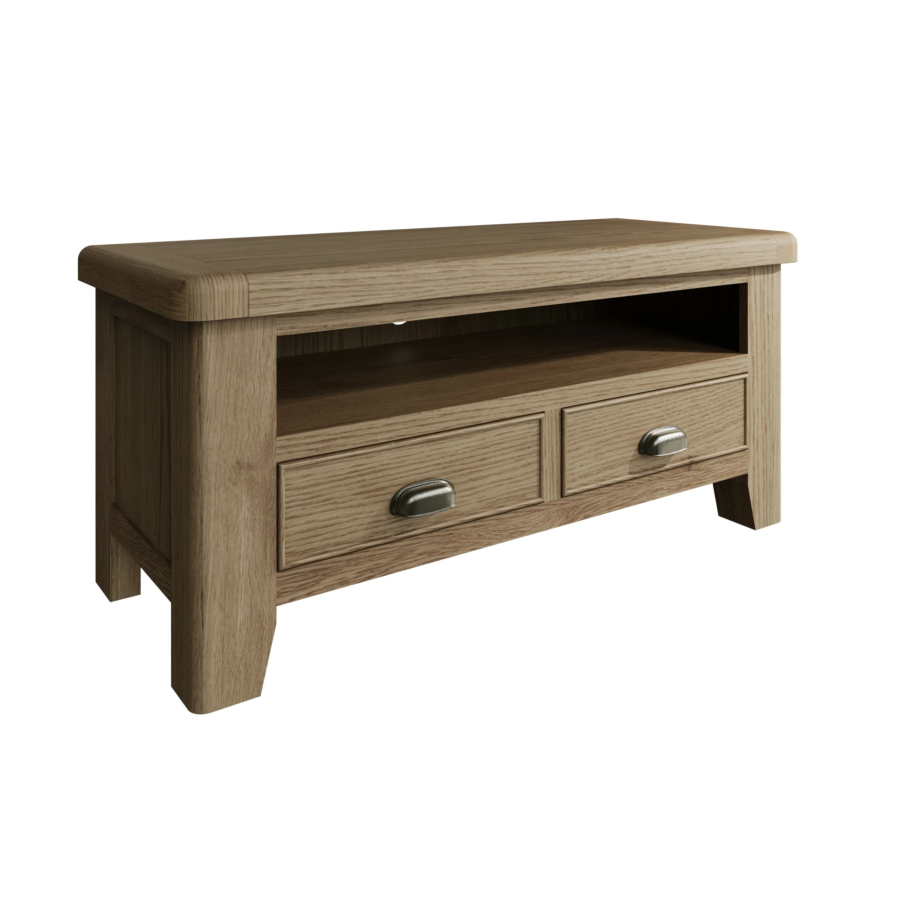 Hove Smoked Oak TV Unit - Image 3