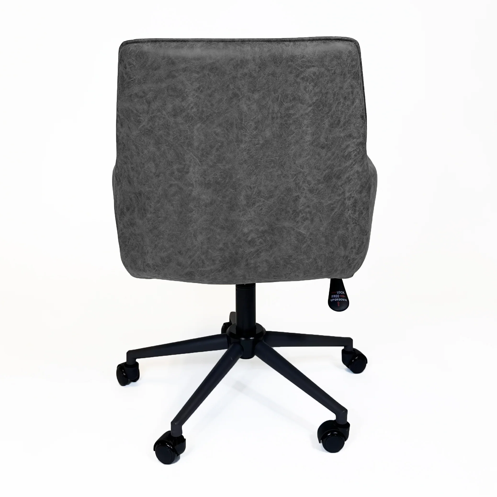 Industrial Diamond Office Chair | Grey - Image 6