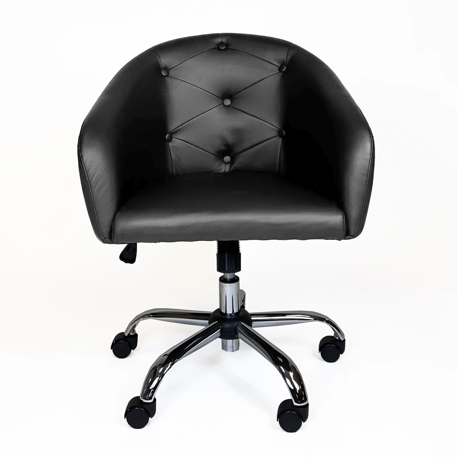 Isabella Swivel Office Chair | Grey - Image 3