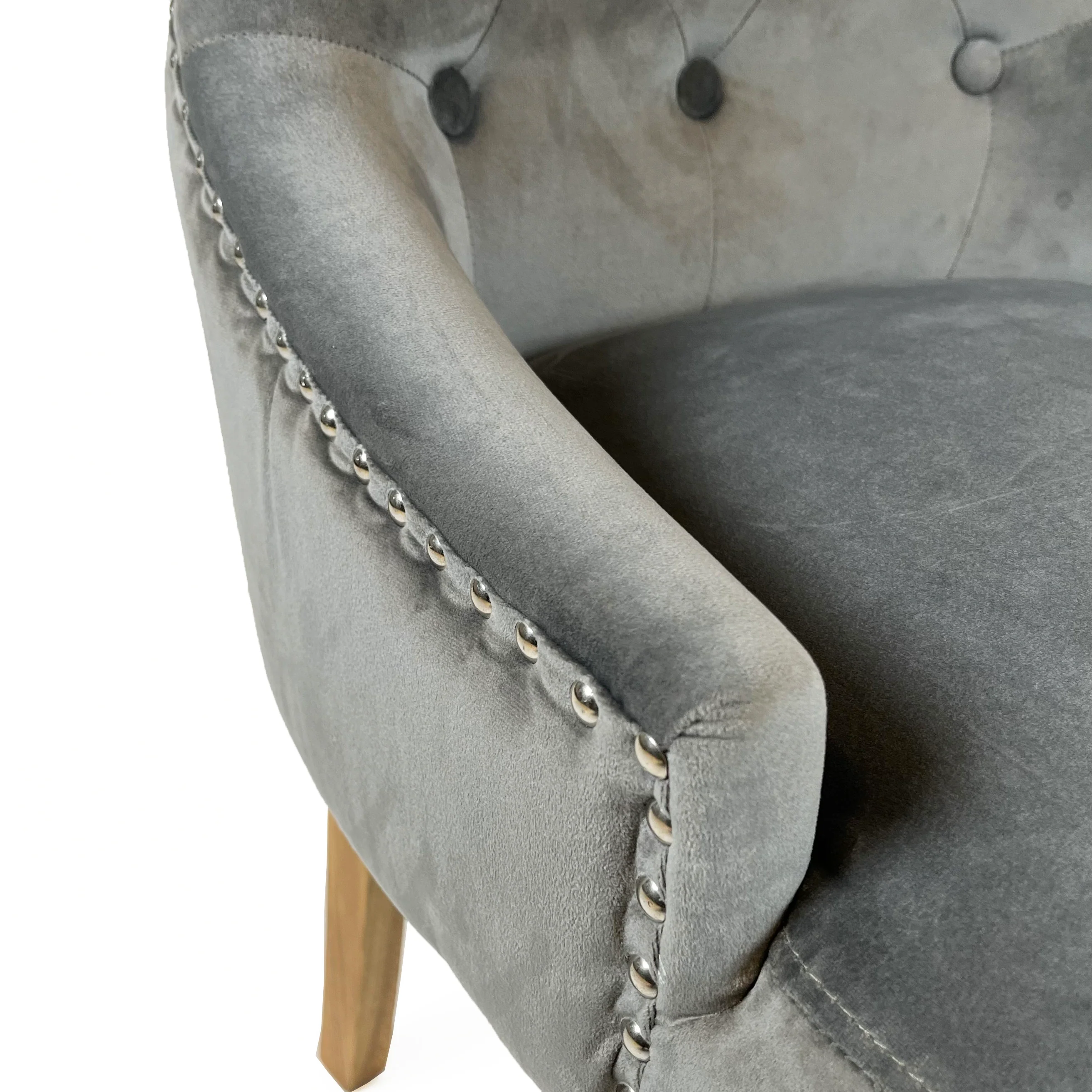 Jessica Dining Chair | Dark Grey - Image 7