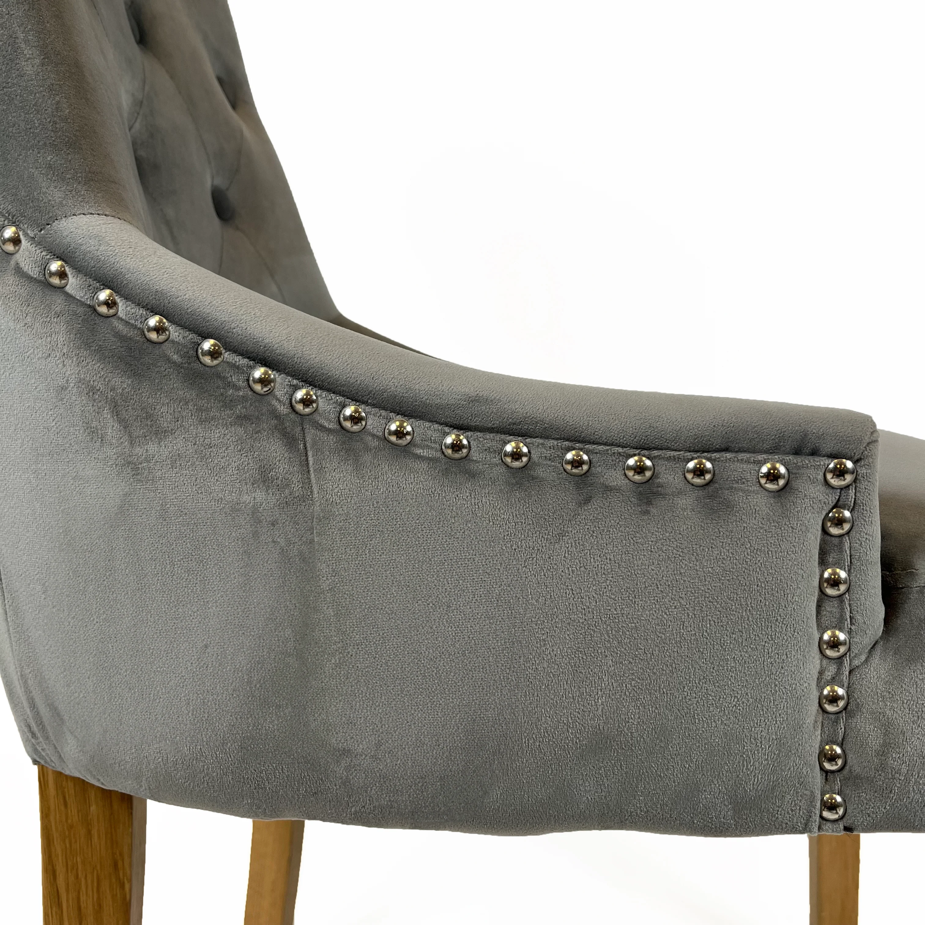 Jessica Dining Chair | Dark Grey - Image 8