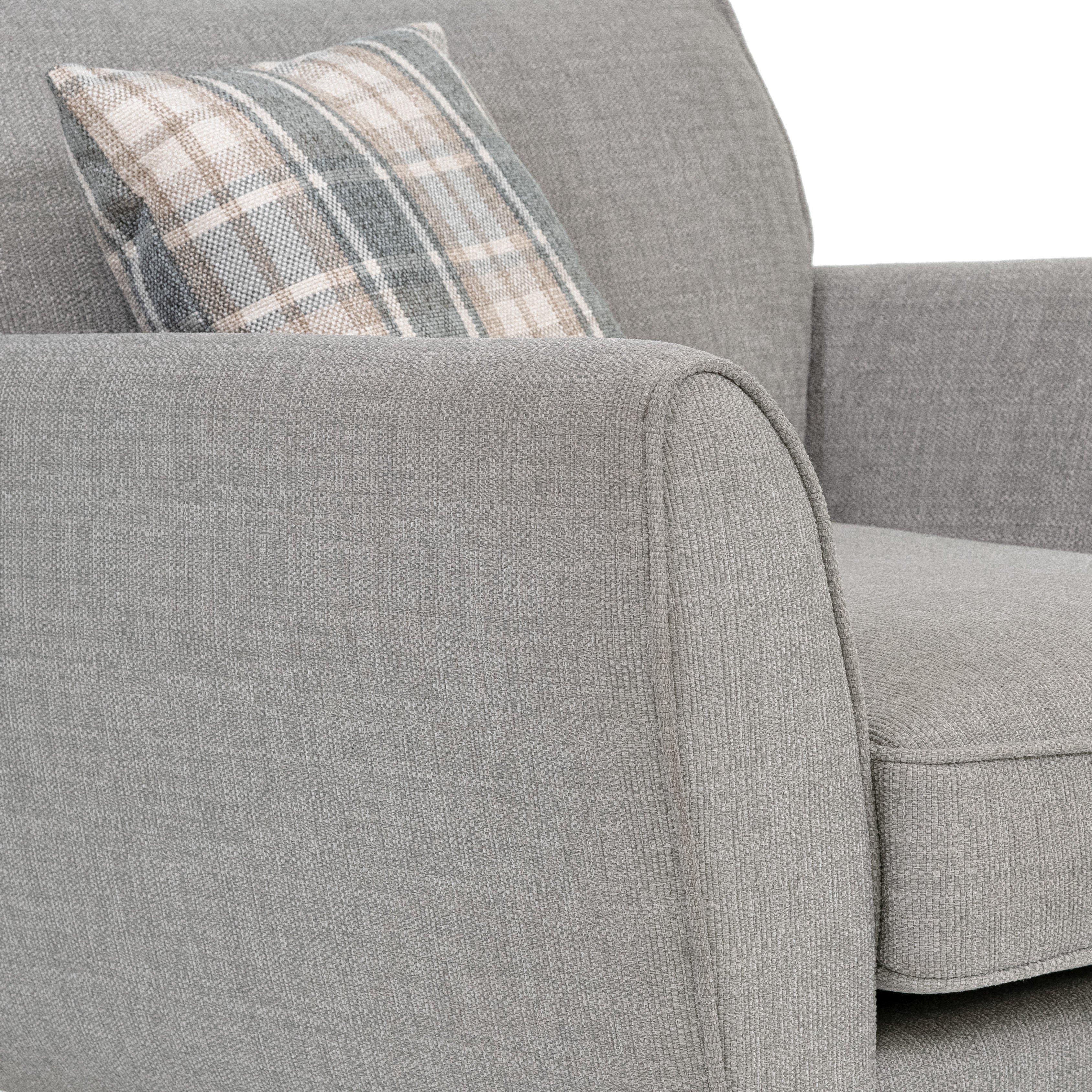 Kendal Lisbon Silver Grey Armchair - Image 5