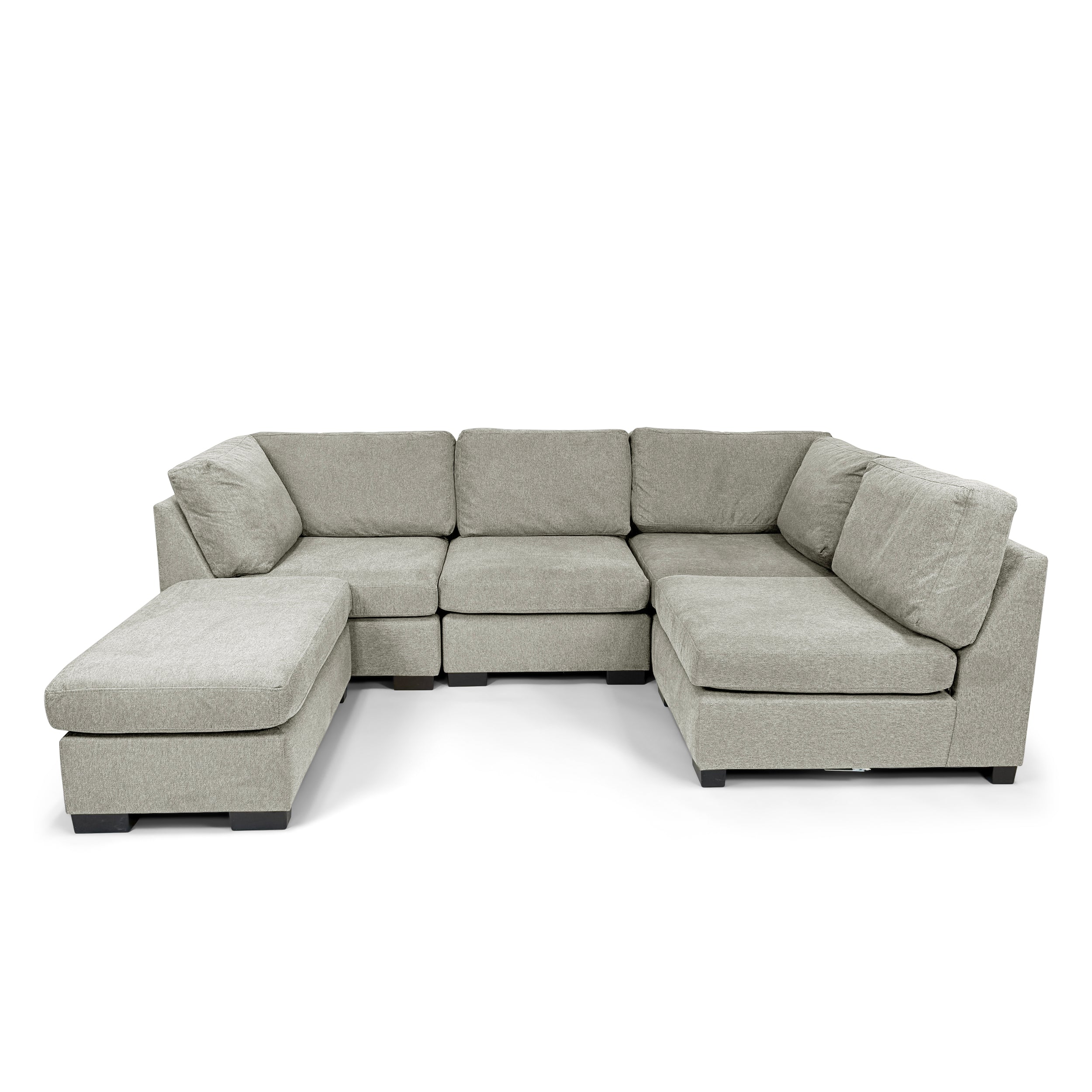 Knightsbridge Grey Full Corner Modular Sofa - Image 3
