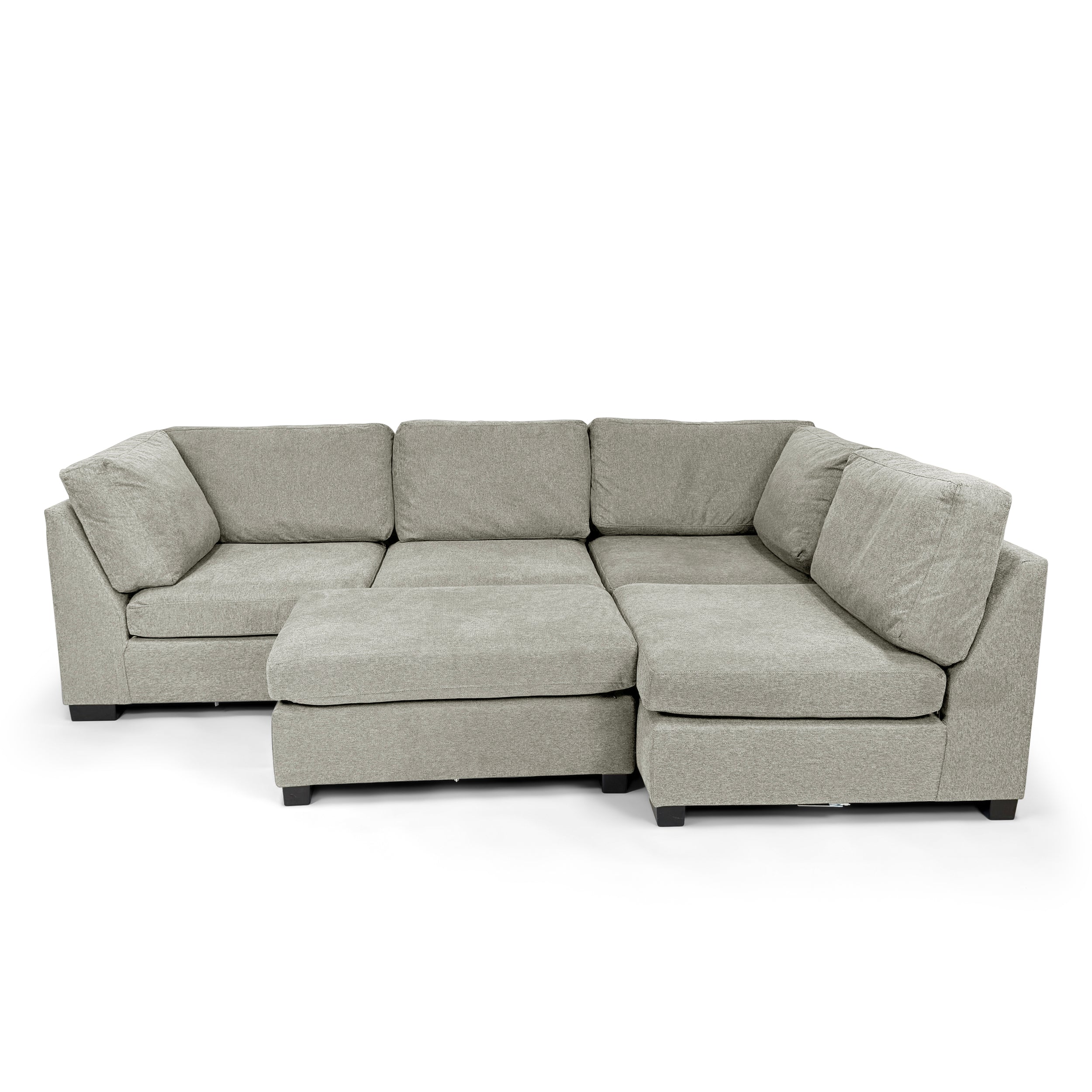 Knightsbridge Grey Full Corner Modular Sofa - Image 5