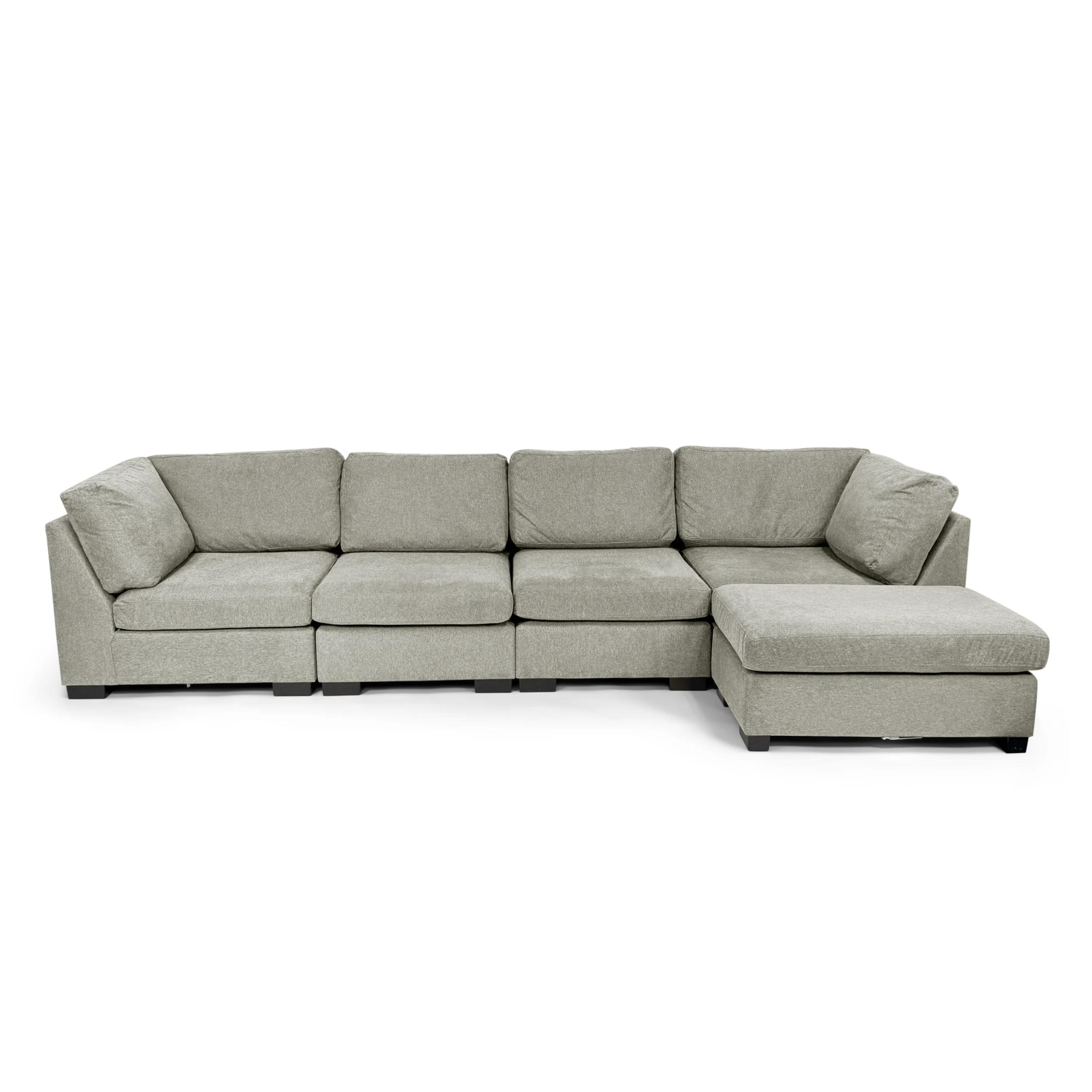 Knightsbridge Grey Full Corner Modular Sofa - Image 6