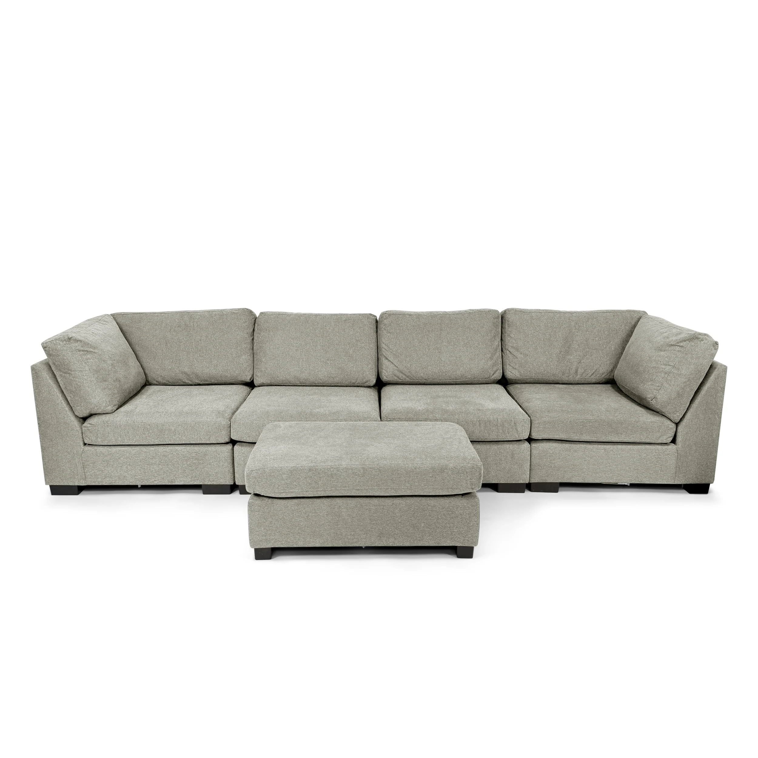 Knightsbridge Grey Full Corner Modular Sofa - Image 7