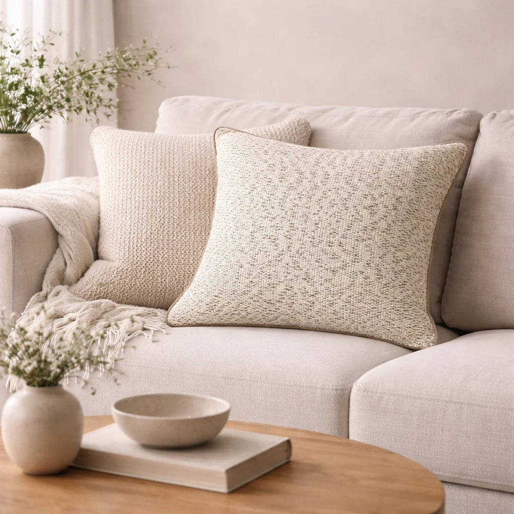 Large Nicco Cushion - Natural - Image 2