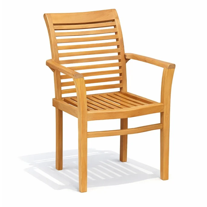 Lemington Teak Garden Companion Set with Grey Cushions - Image 4