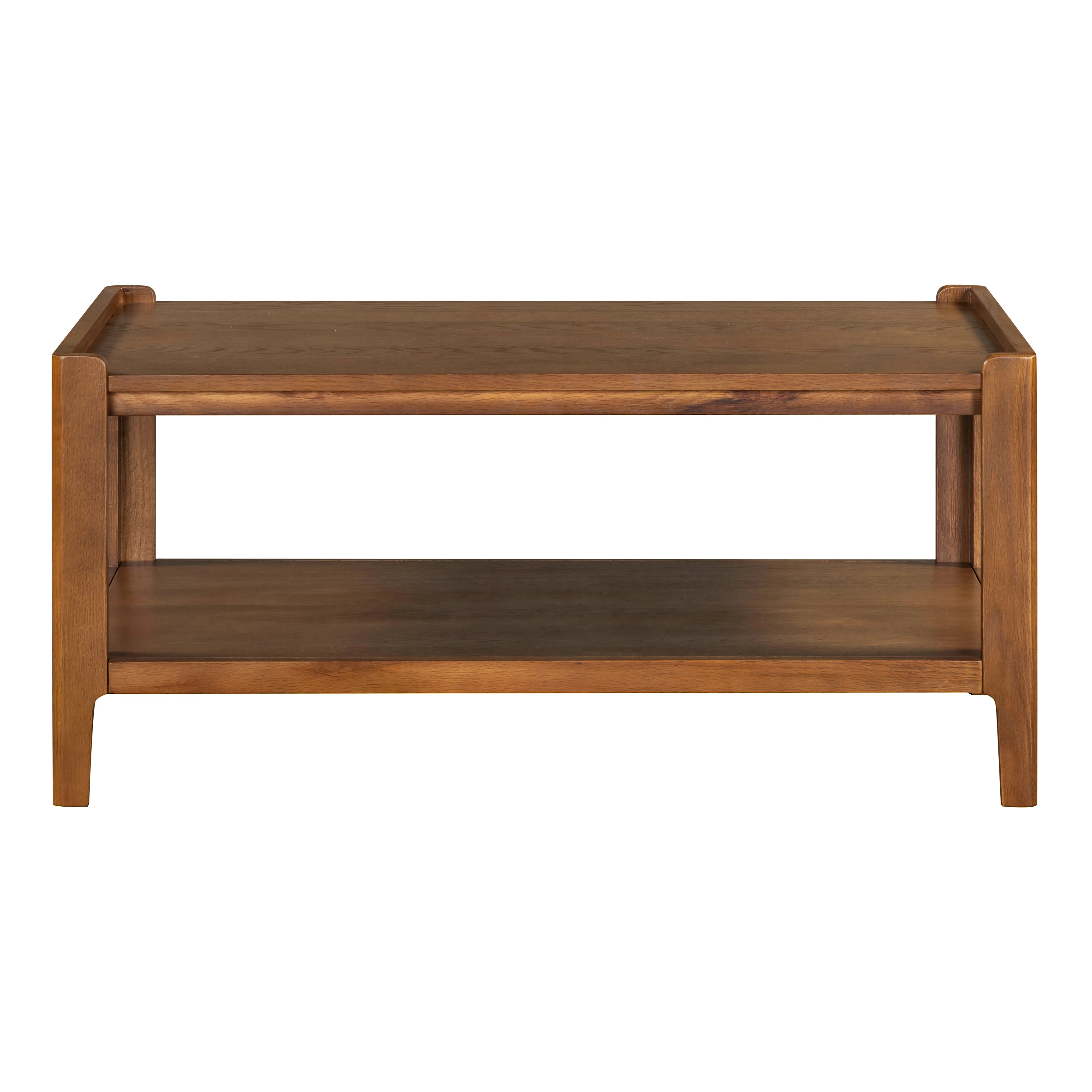 Lombok Walnut Rattan Coffee Table - Image 2