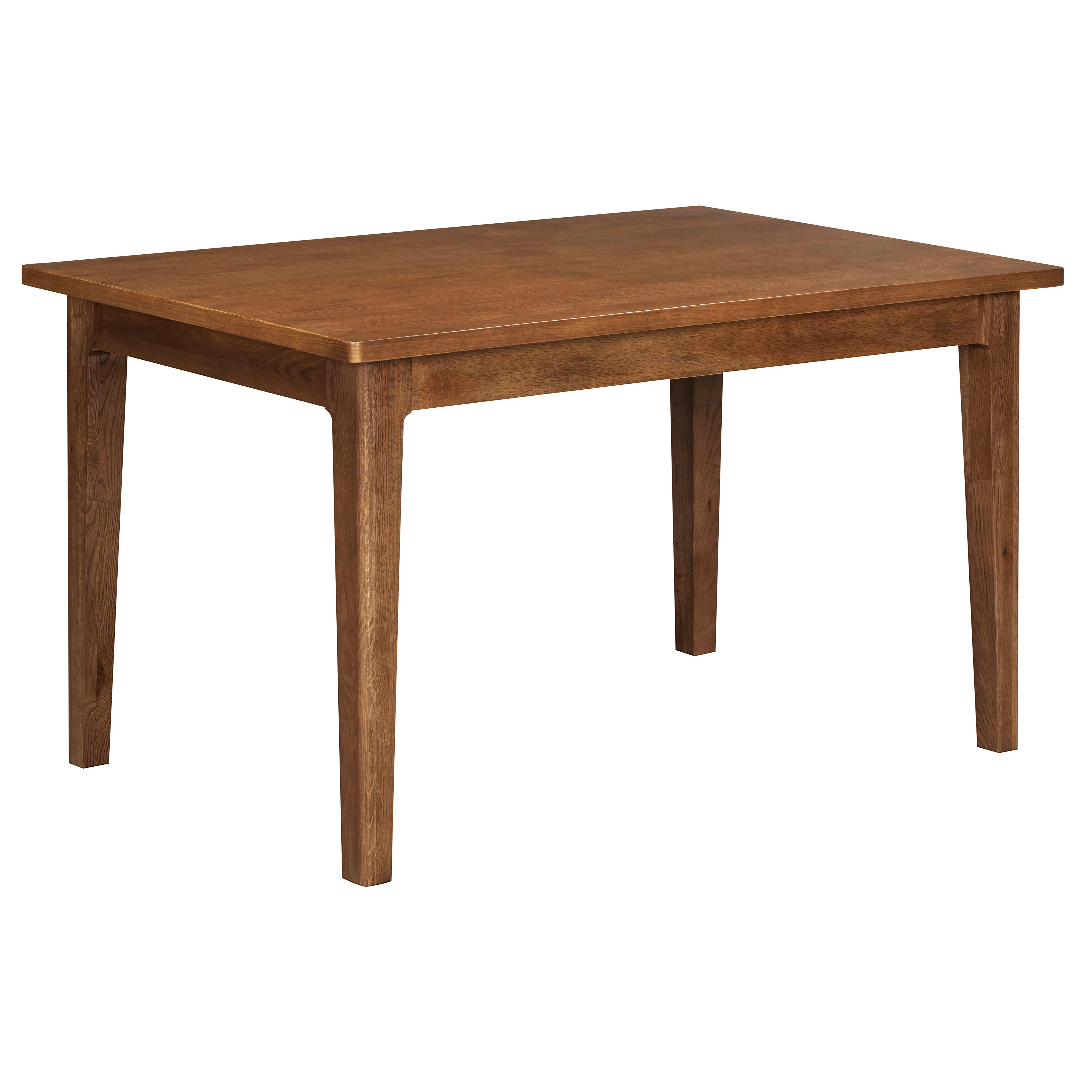 Lombok Walnut Rattan Dining Table (1.4m) - Image 3