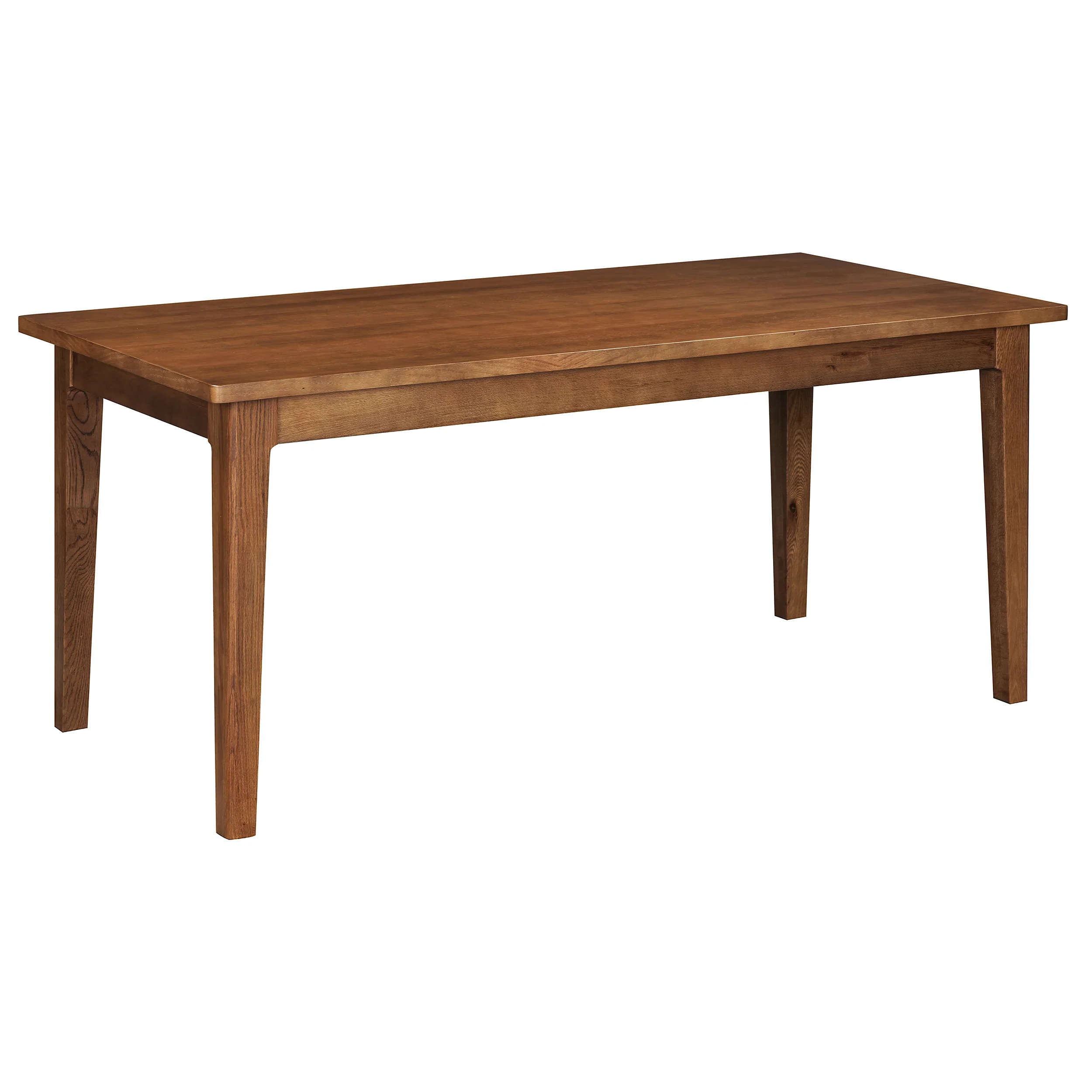Lombok Walnut Rattan Dining Table (1.8m) - Image 3