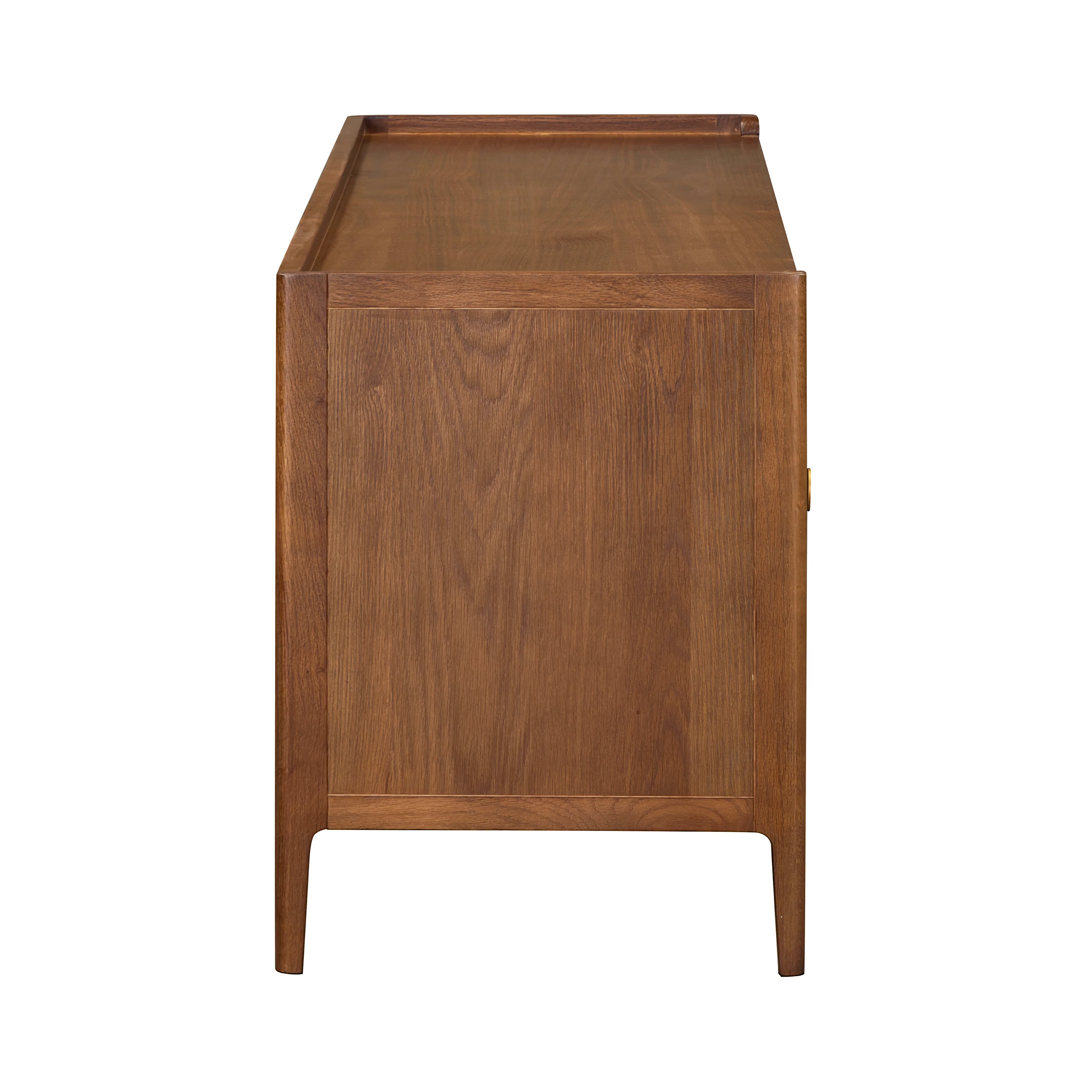 Lombok Walnut Rattan Large TV Unit - Image 4