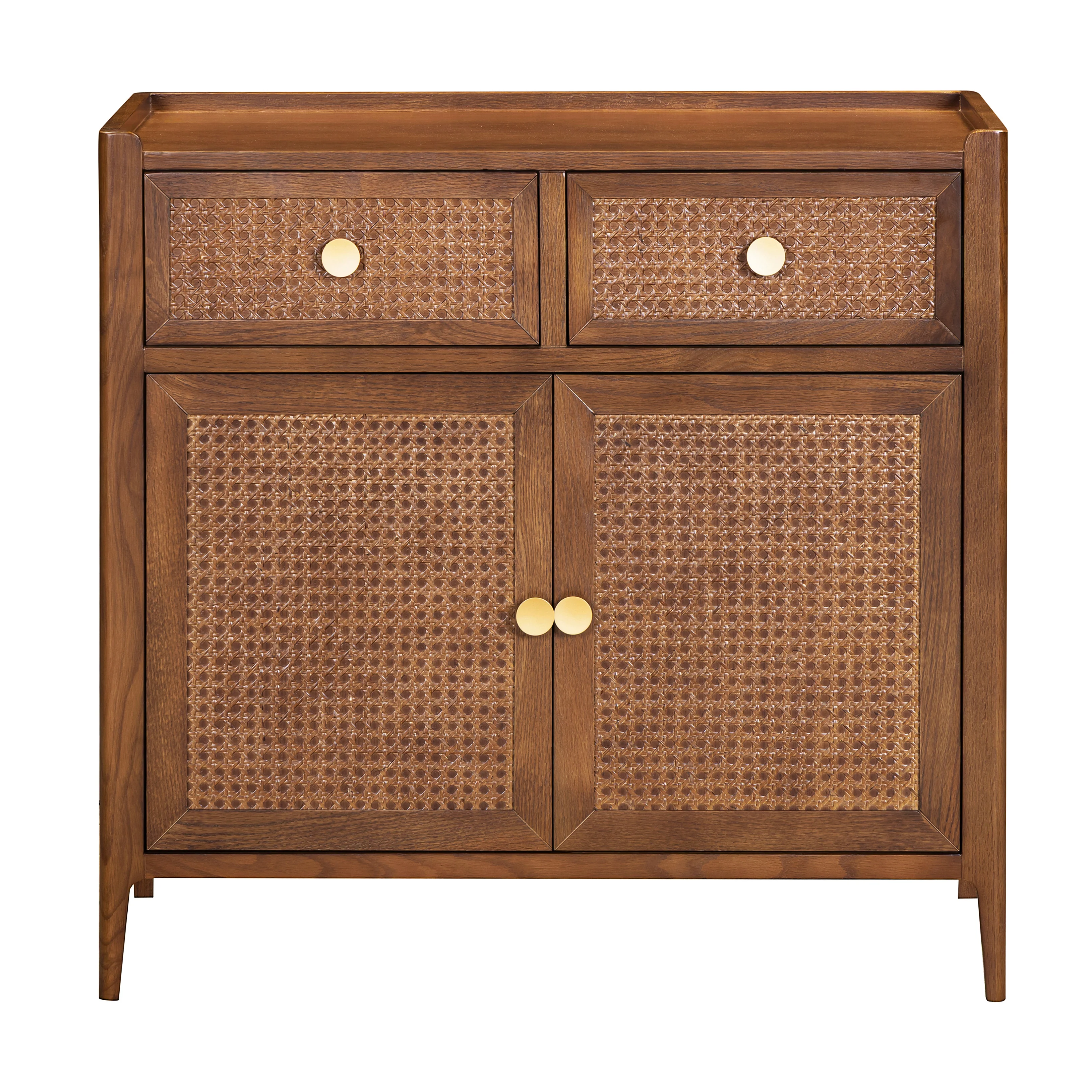 Lombok Walnut Rattan Sideboard - Image 2