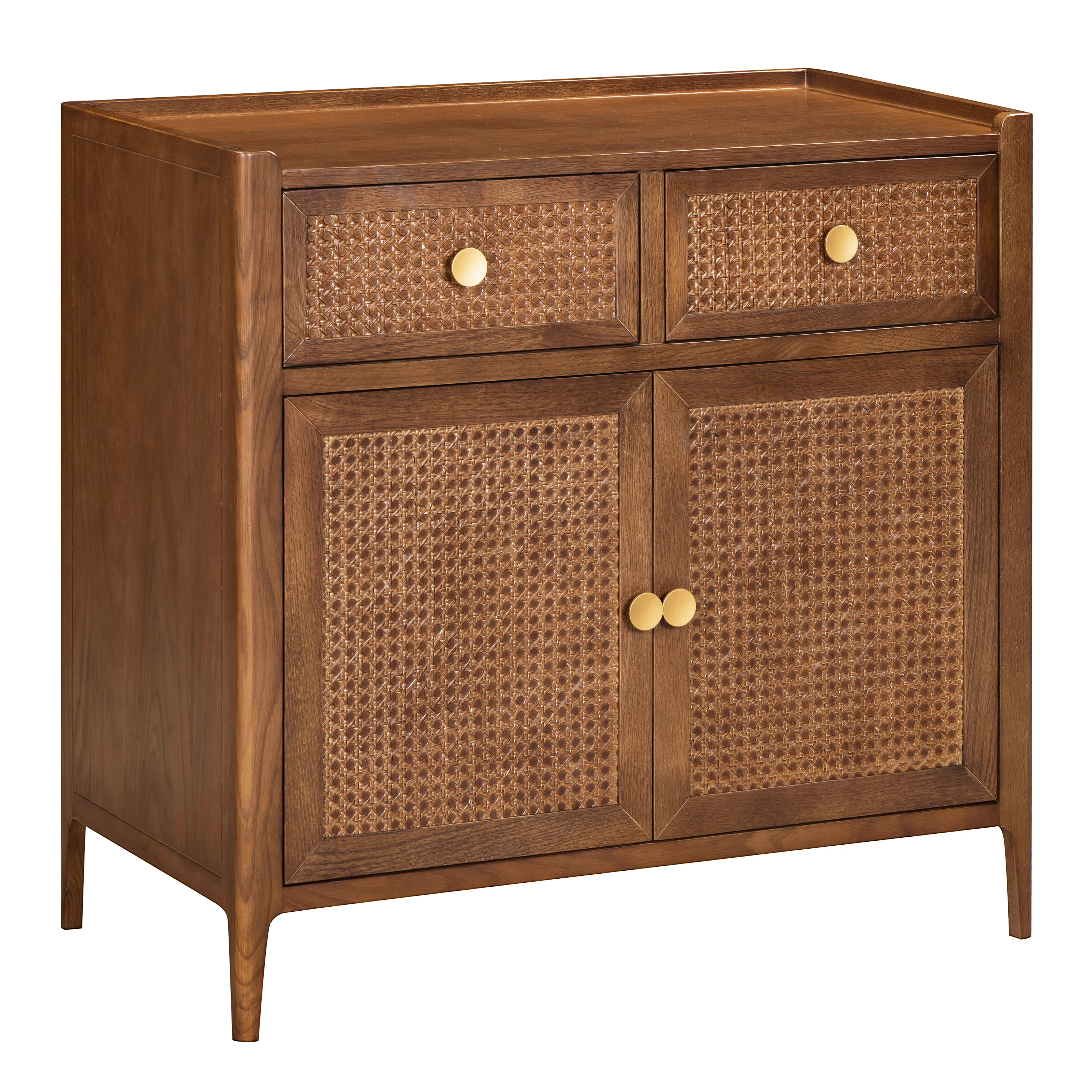 Lombok Walnut Rattan Sideboard - Image 3