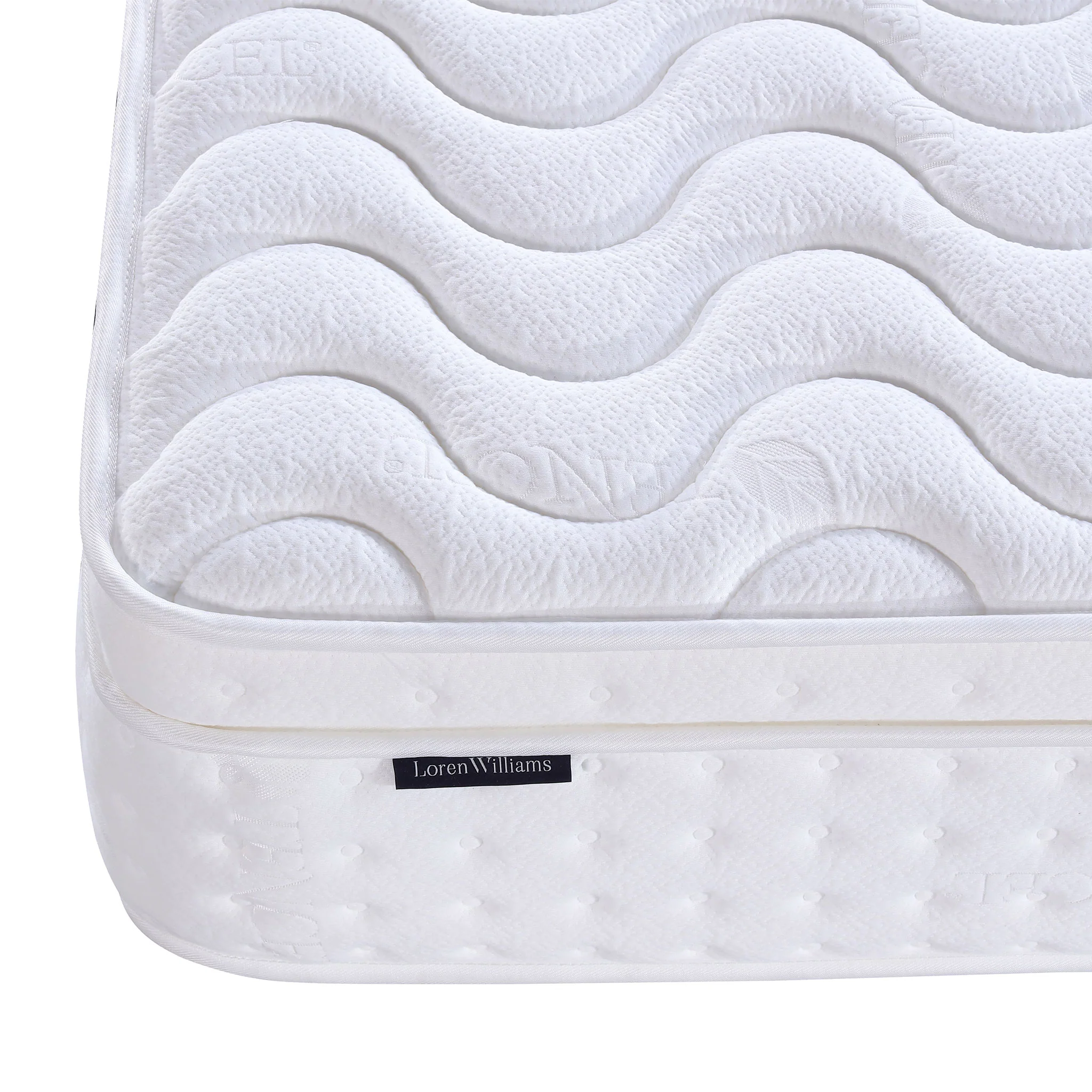 Loren Williams Tencel 1500 Pocket Spring Double 4ft 6' Mattress - Image 3