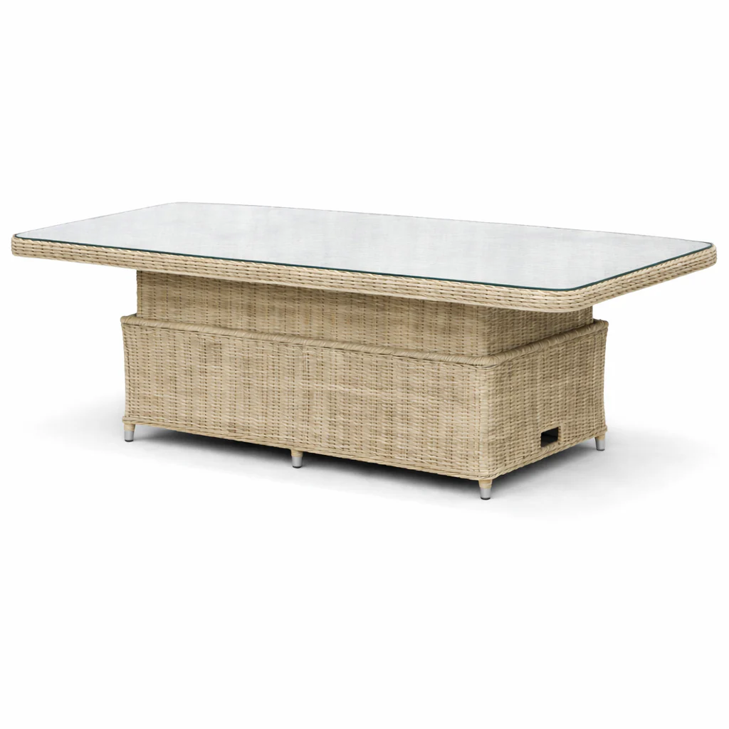 Lymington Large Garden Corner Dining Set with Rising Table - Image 6