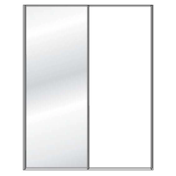 Miami Plus Wiemann 2 Door Sliding Wardrobe 200cm - Image 4