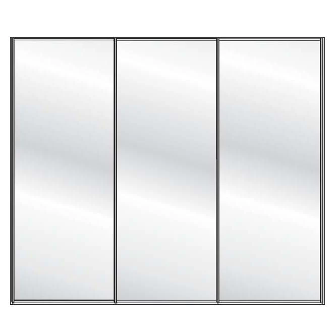 Miami Plus Wiemann 3 Door Sliding Wardrobe 225cm - Image 5
