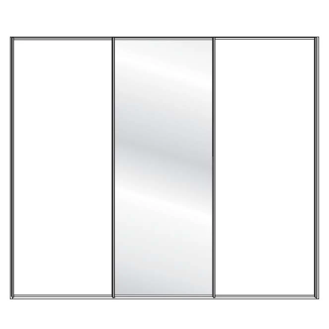 Miami Plus Wiemann 3 Door Sliding Wardrobe 300cm - Image 4