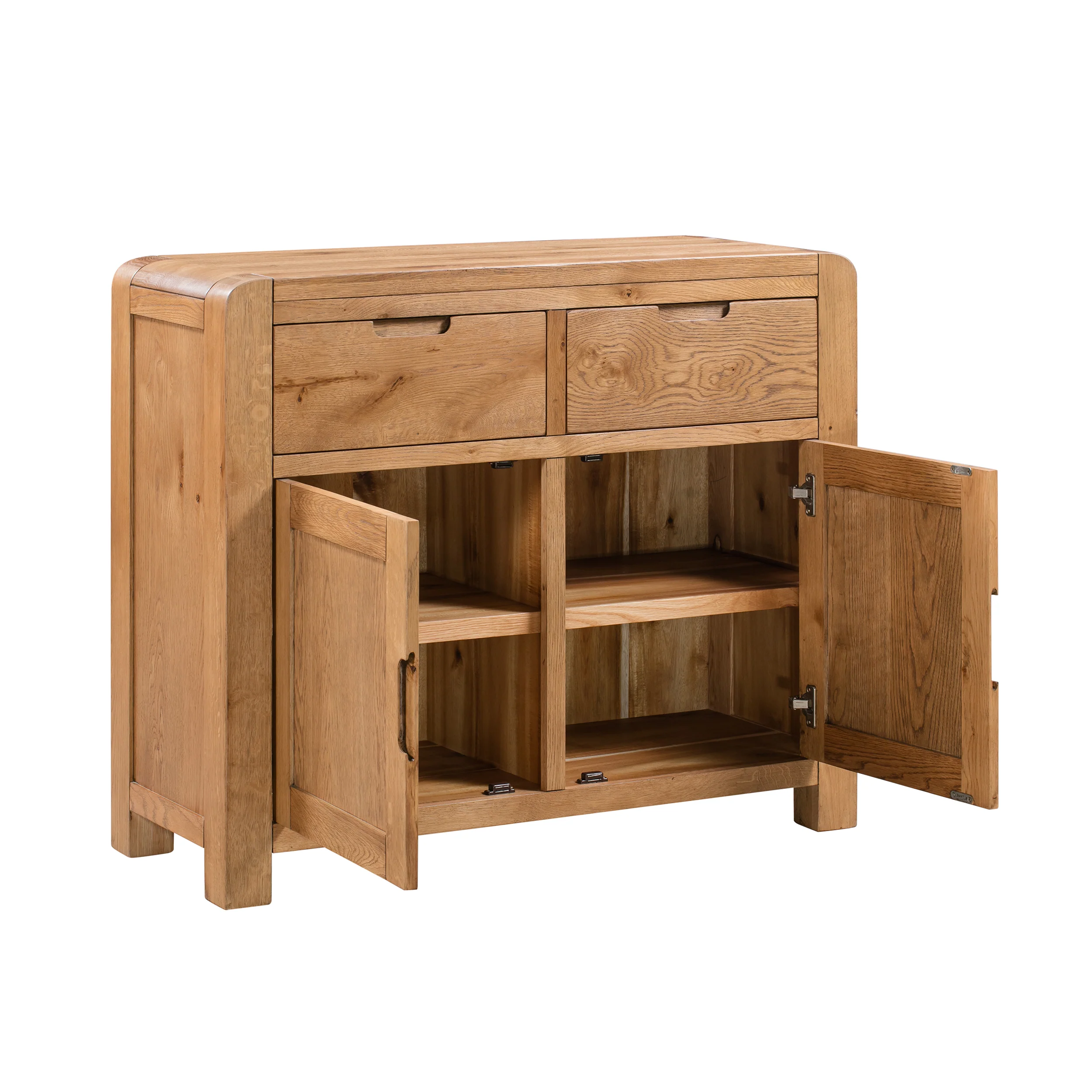 Milan 2 Drawer 2 Door Sideboard - Image 4