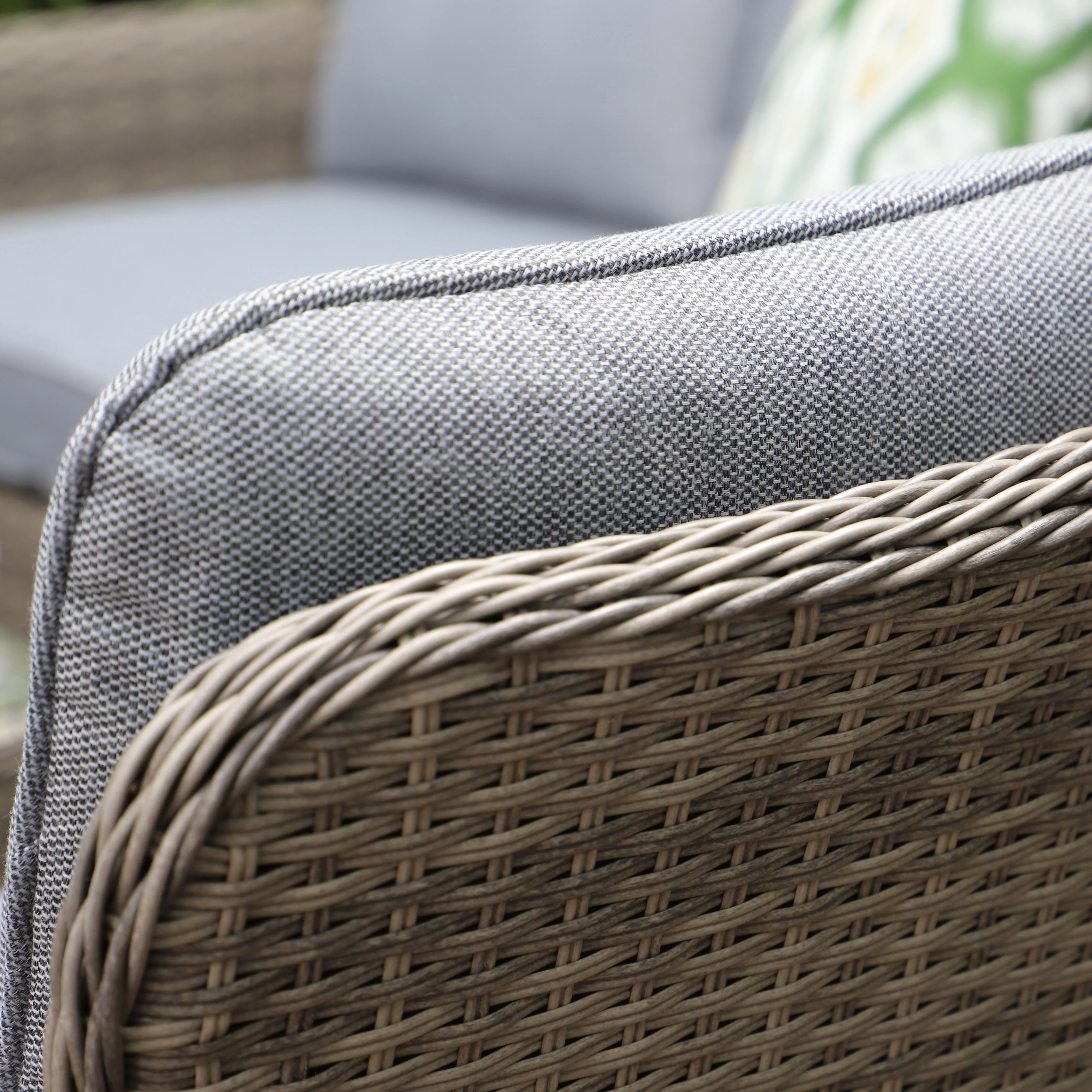 Milan Garden 2 Seater Sofa and Armchair Set - Image 12