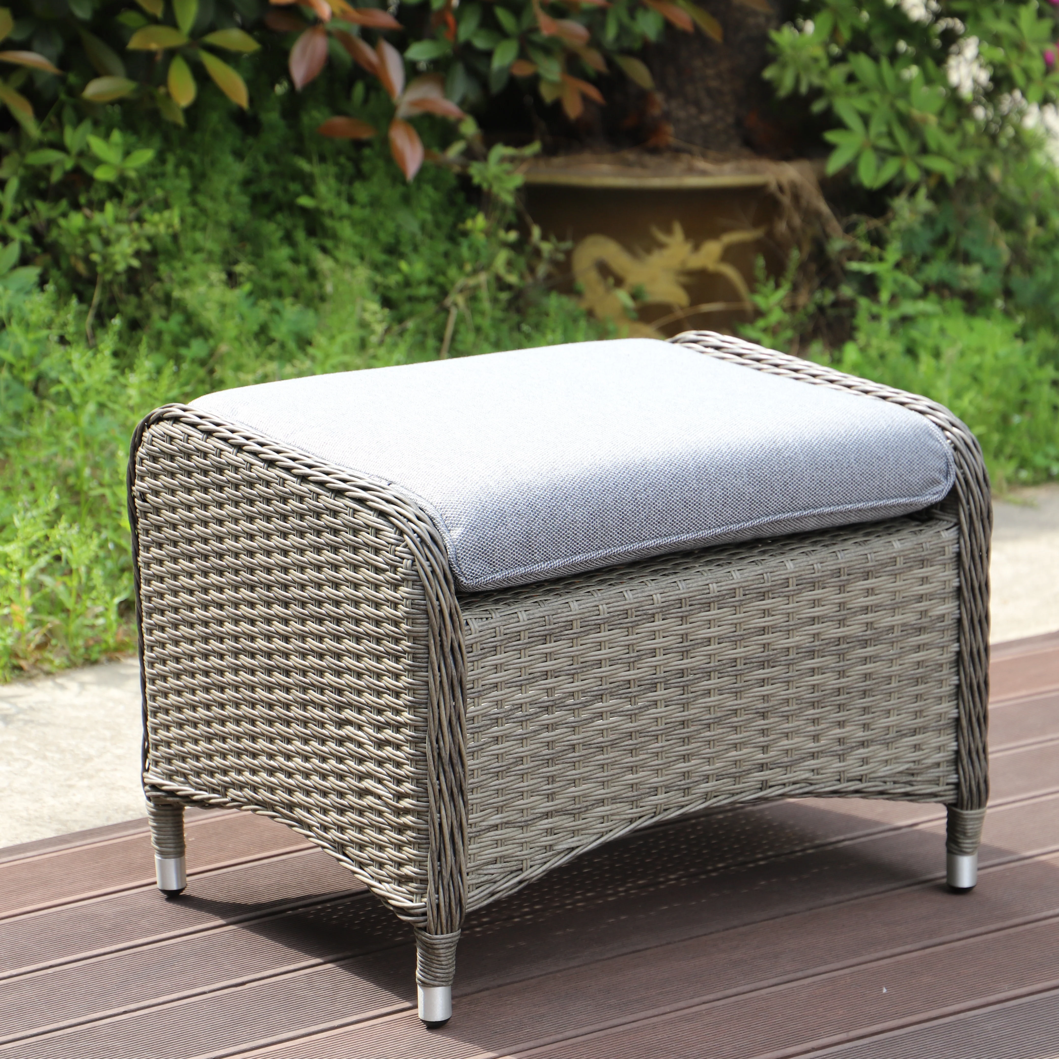 Milan Garden Reclining Lounge Companion Set - Image 9