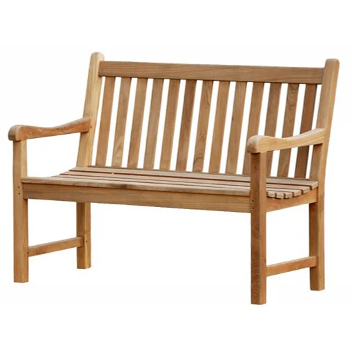 Mini Louis Childrens Classic Garden Bench With Grey Cushion - Image 3