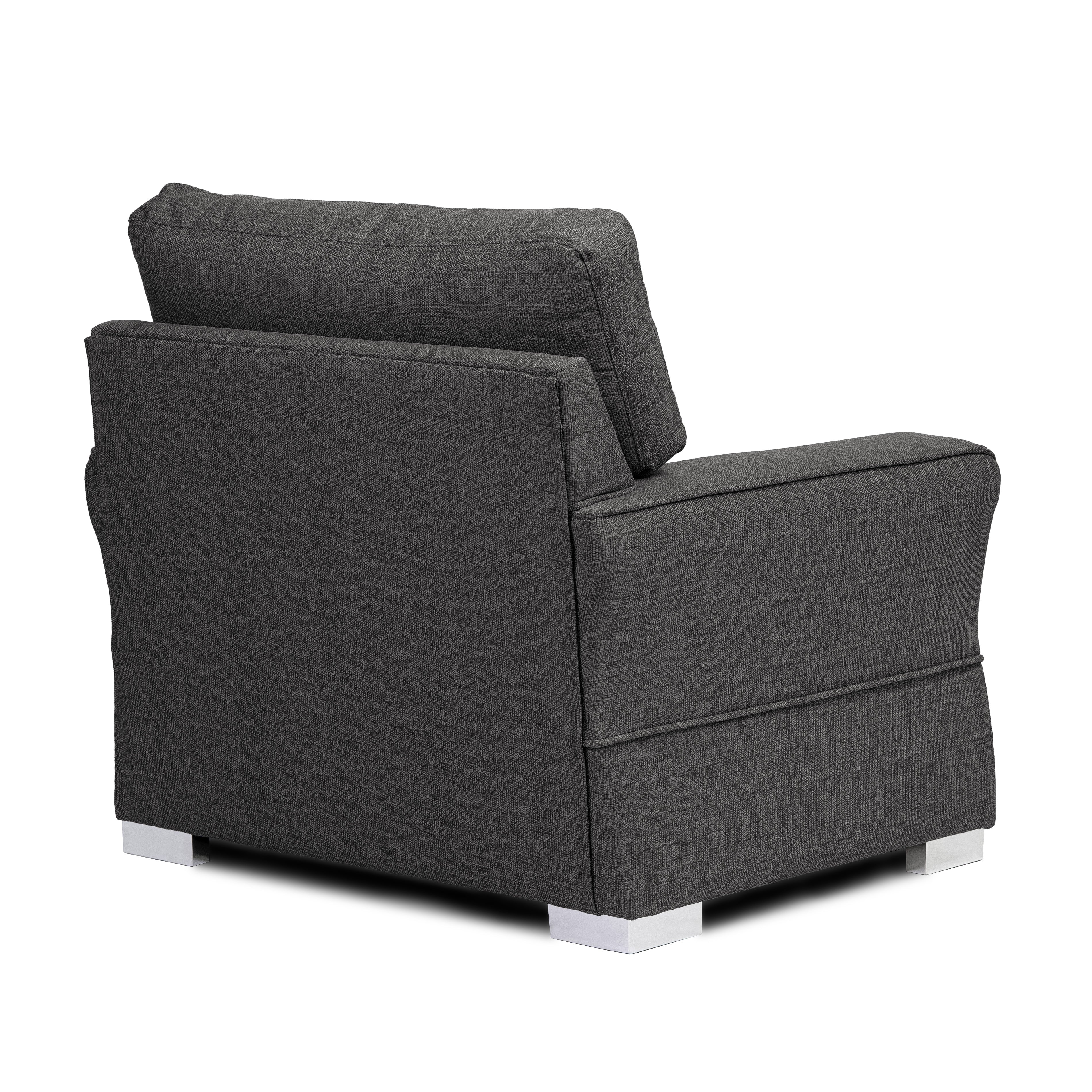 New York Grey Armchair - Image 4