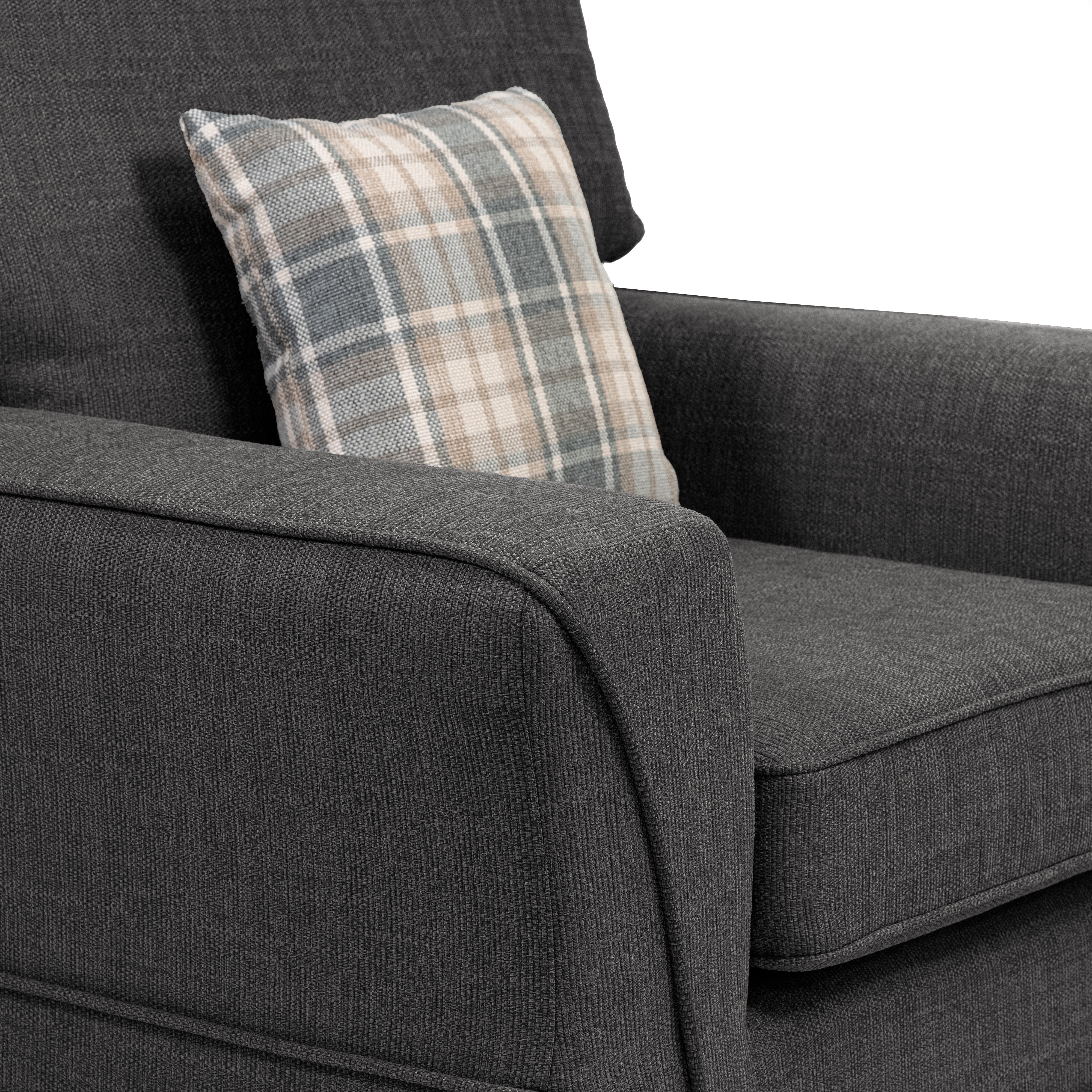 New York Grey Armchair - Image 5