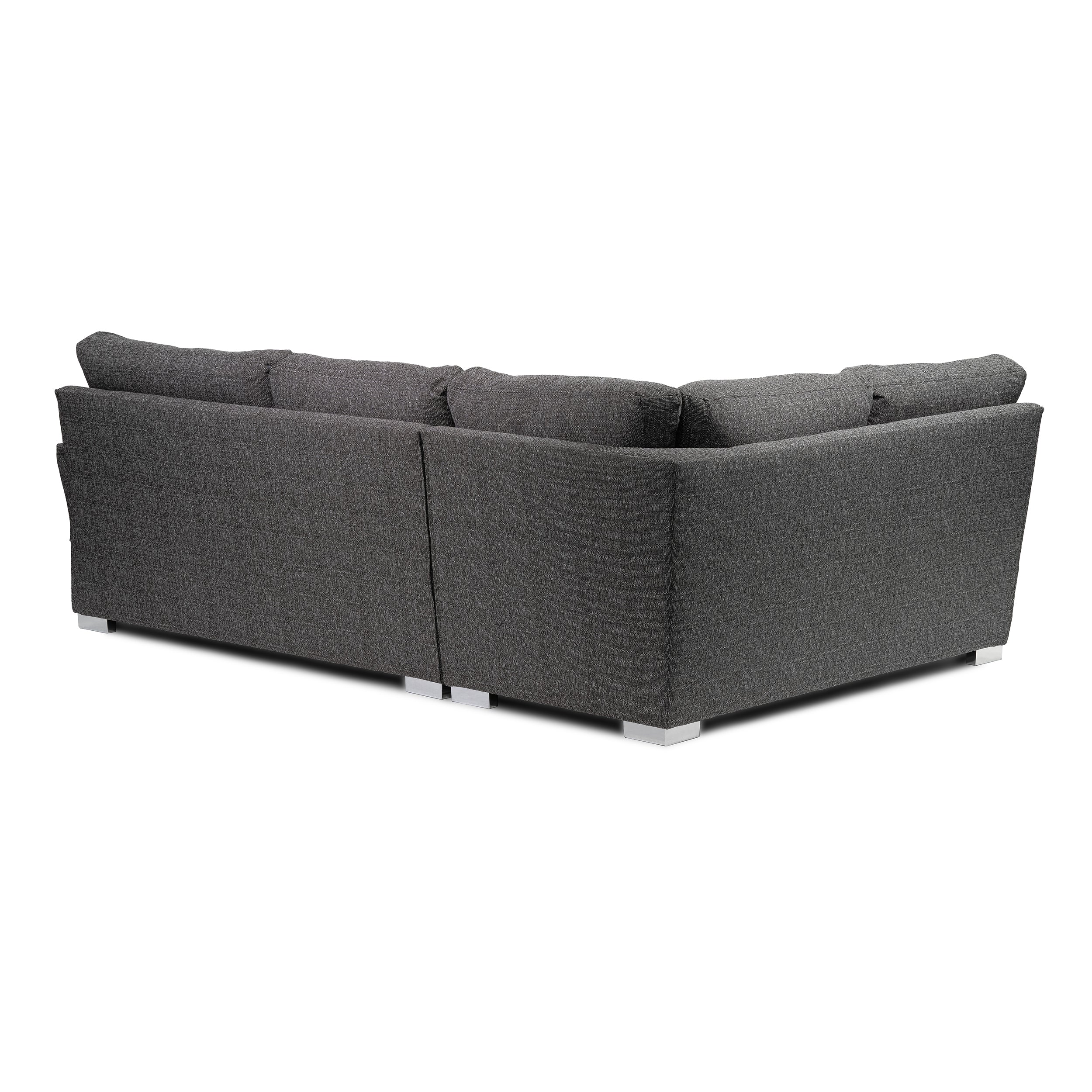 New York Grey Corner Sofa - Image 4