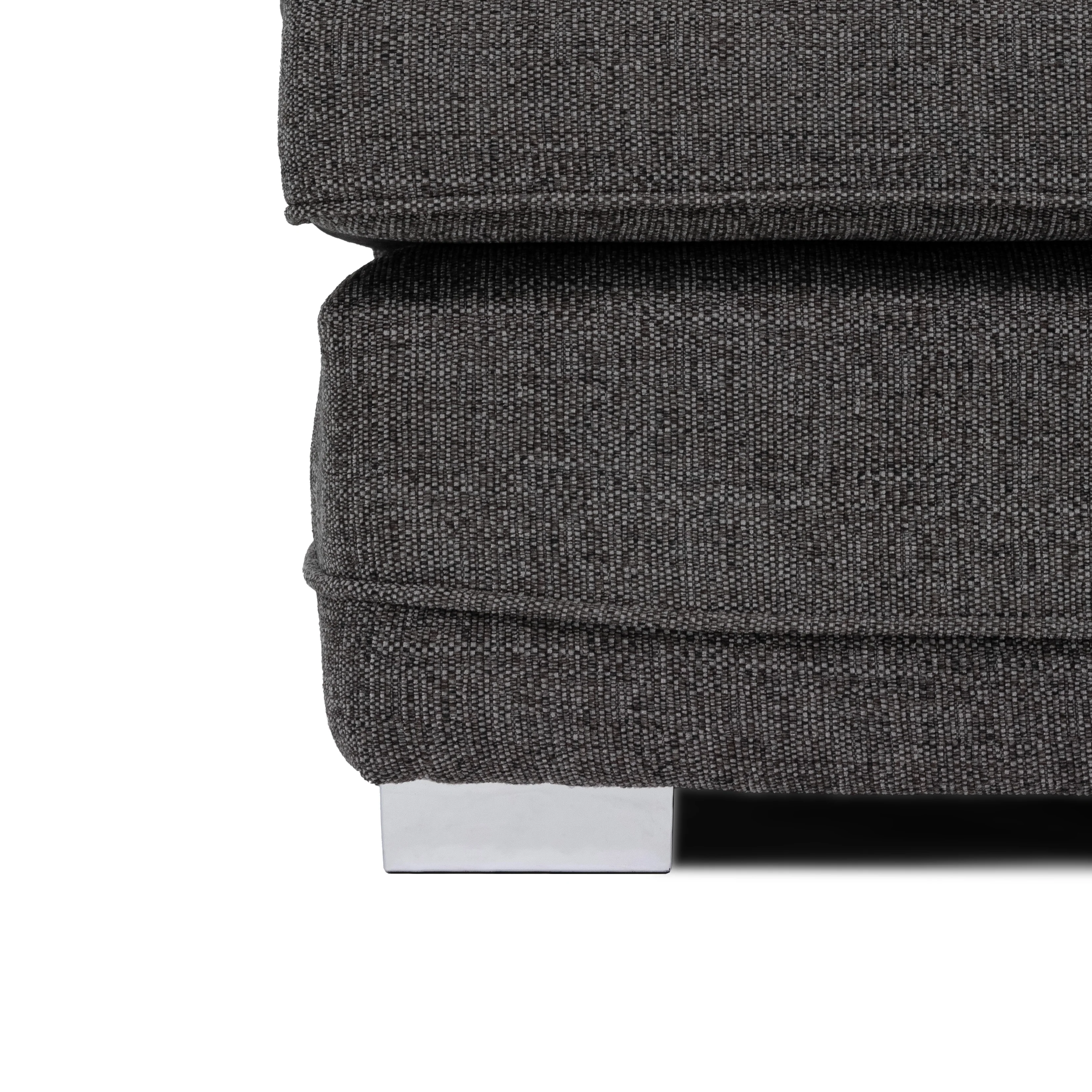 New York Grey Corner Sofa - Image 8
