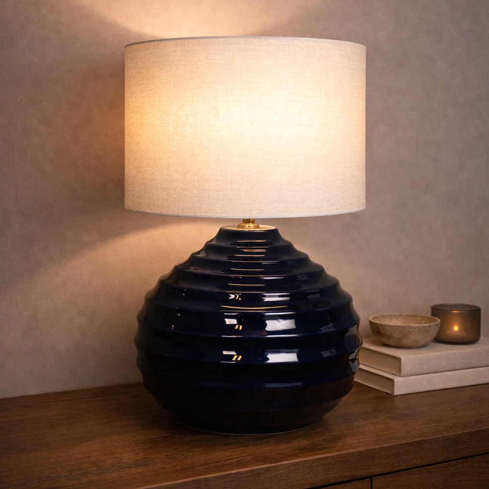 Nola Navy Lamp