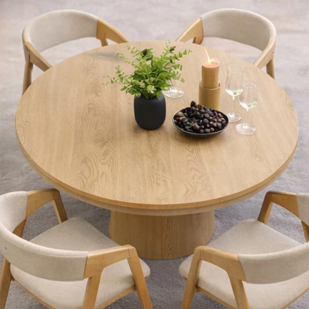 Nook Extending Oval Dining Table | Natural - Image 3