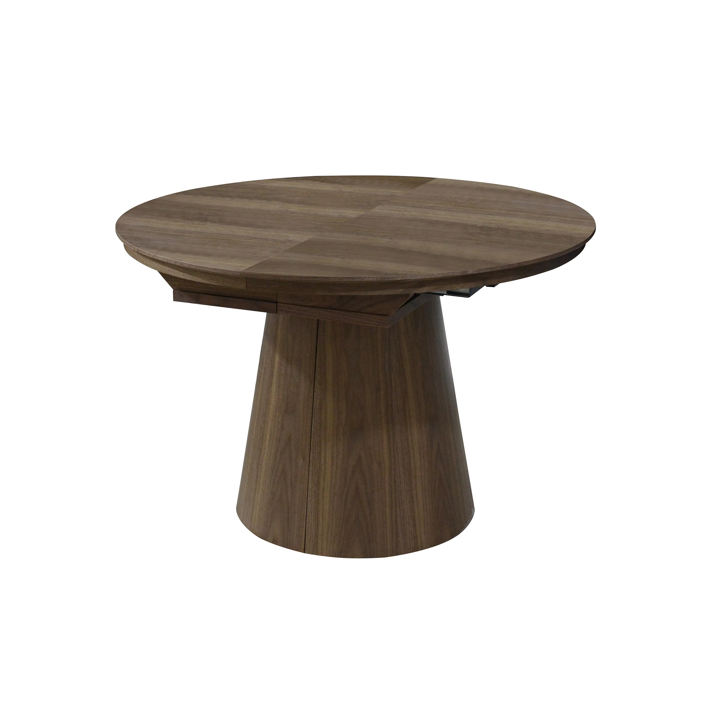 Nook Extending Oval Dining Table | Walnut - Image 11
