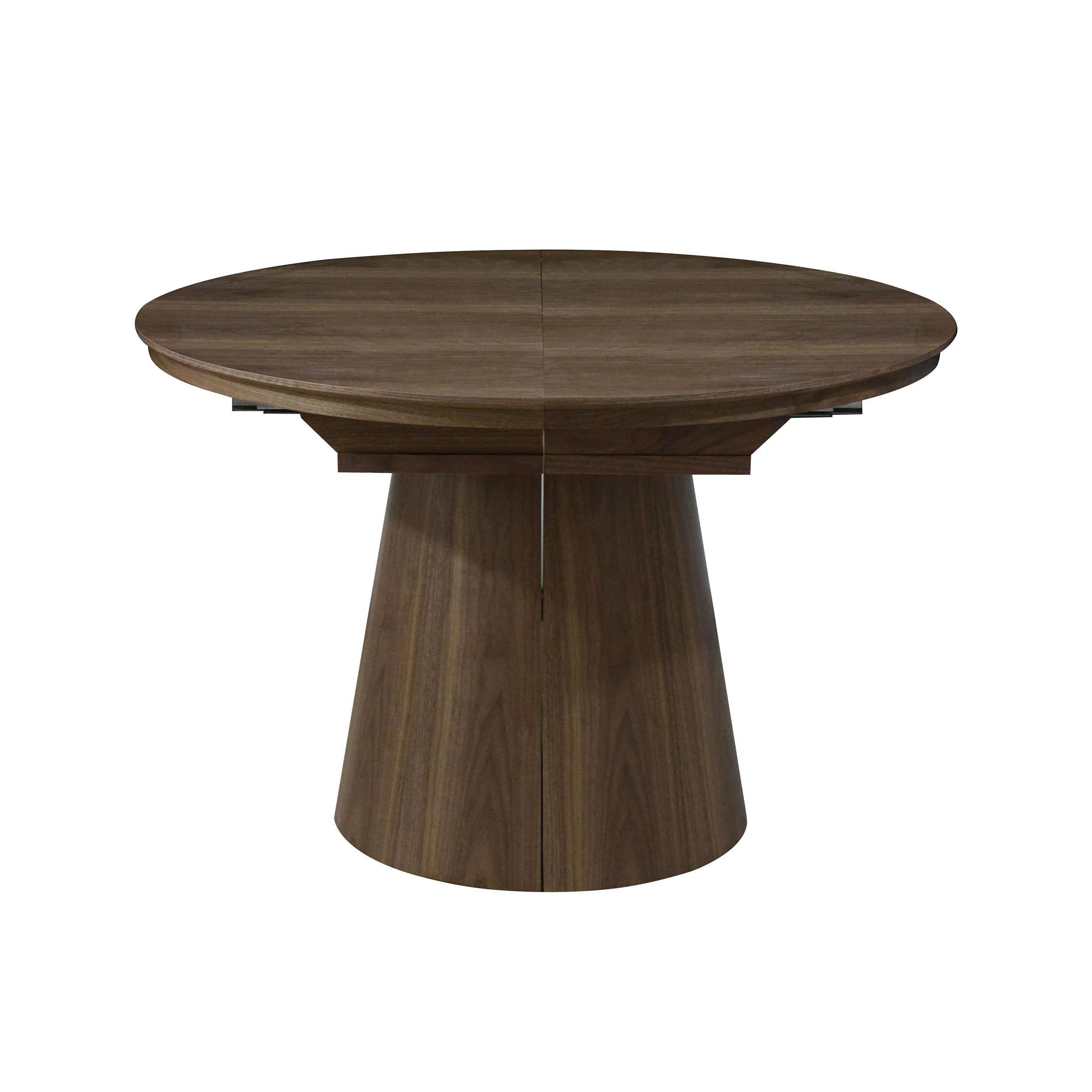 Nook Extending Oval Dining Table | Walnut - Image 12