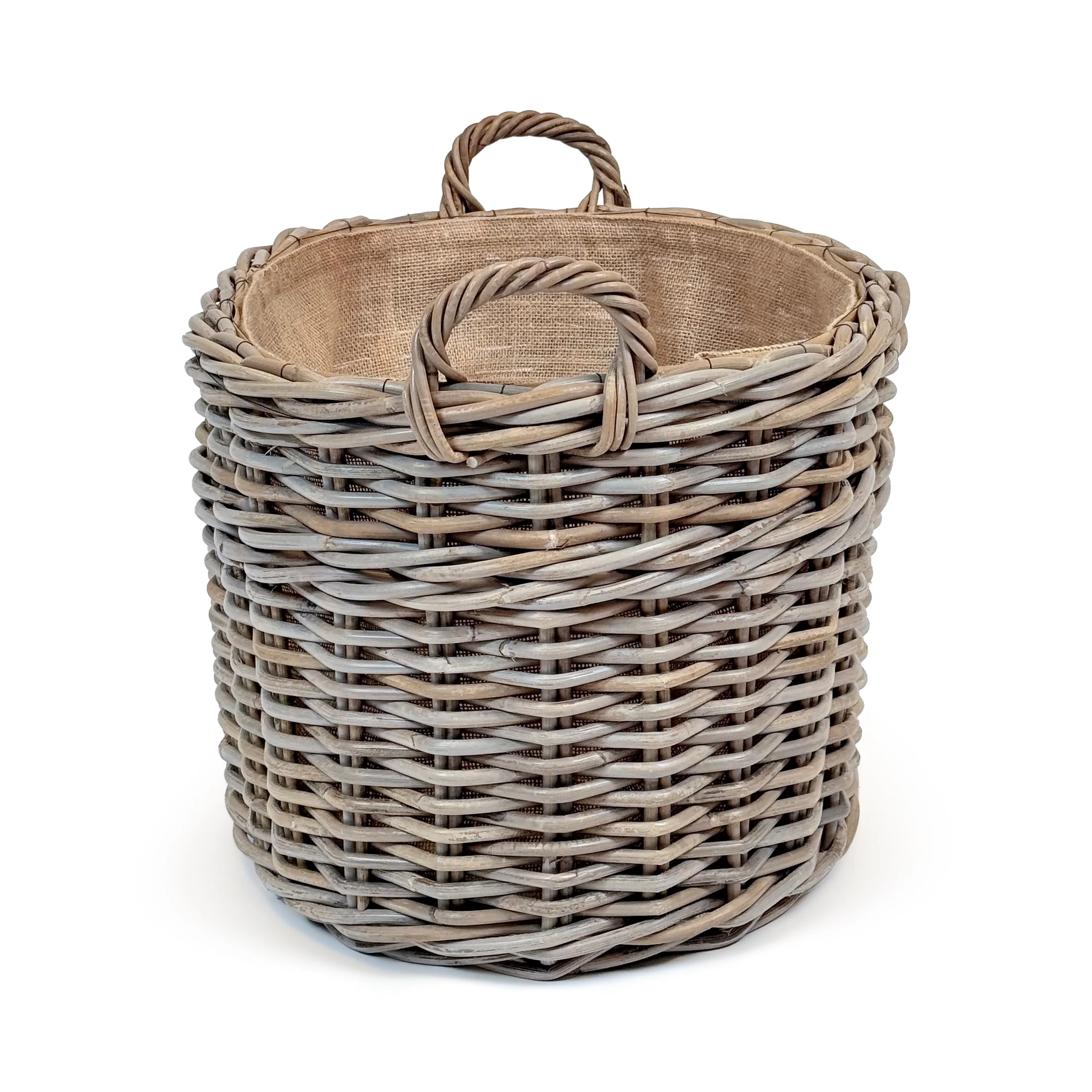 Oval Wicker Log Basket | Large - Image 3