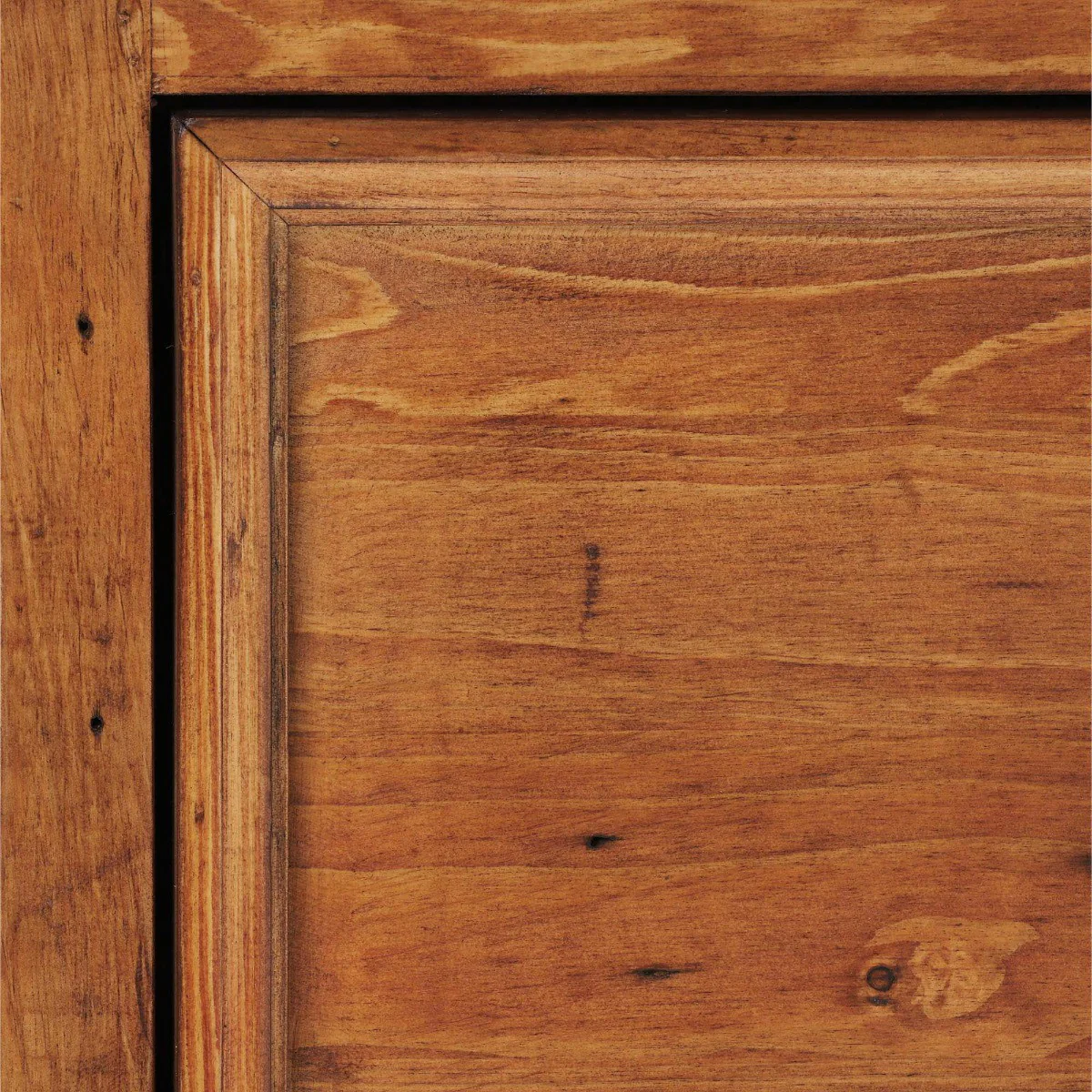 Oxford Light Pine Small Single Pedestal Desk - Image 7