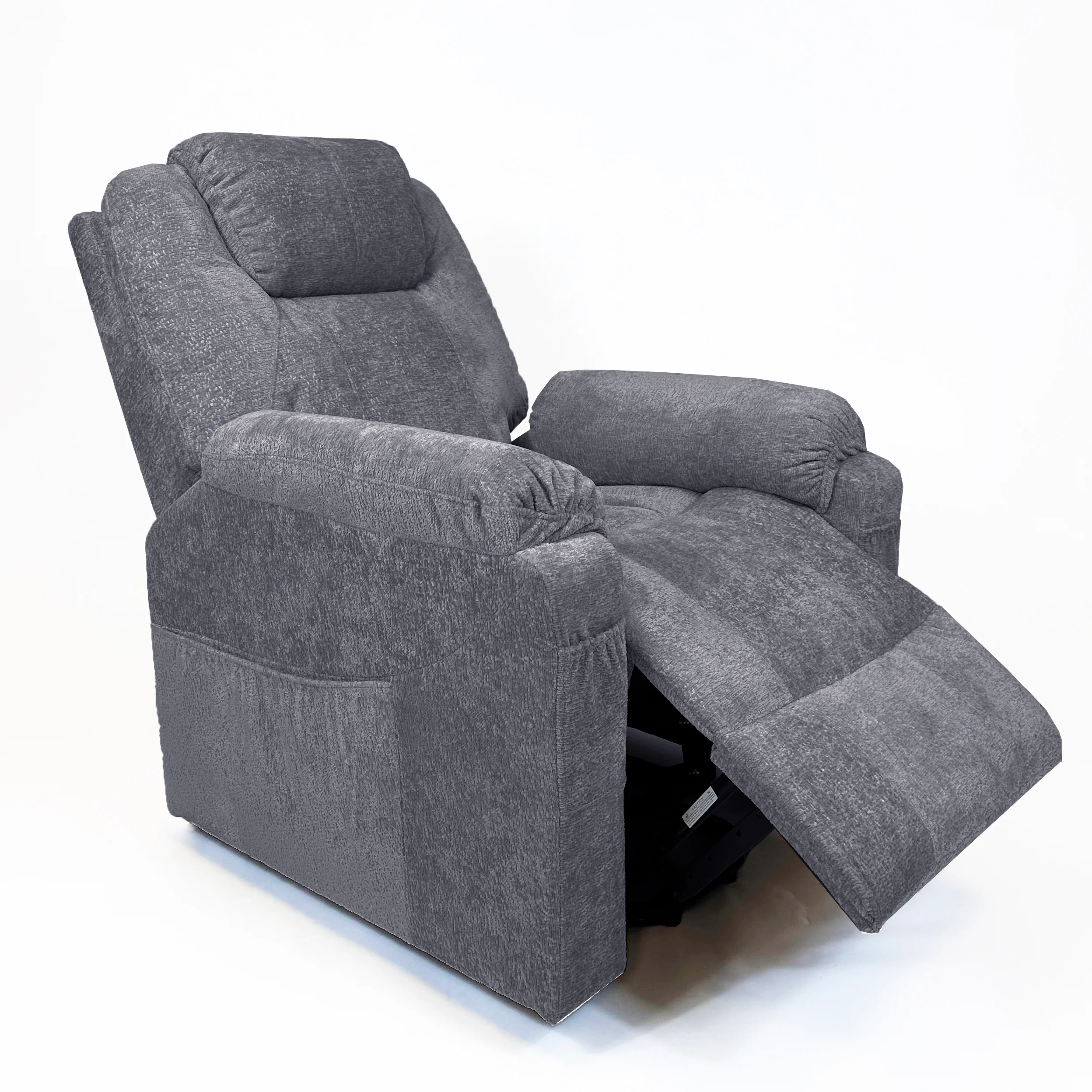 Pendleton Electric Lift Assist Recliner | Grey - Image 3