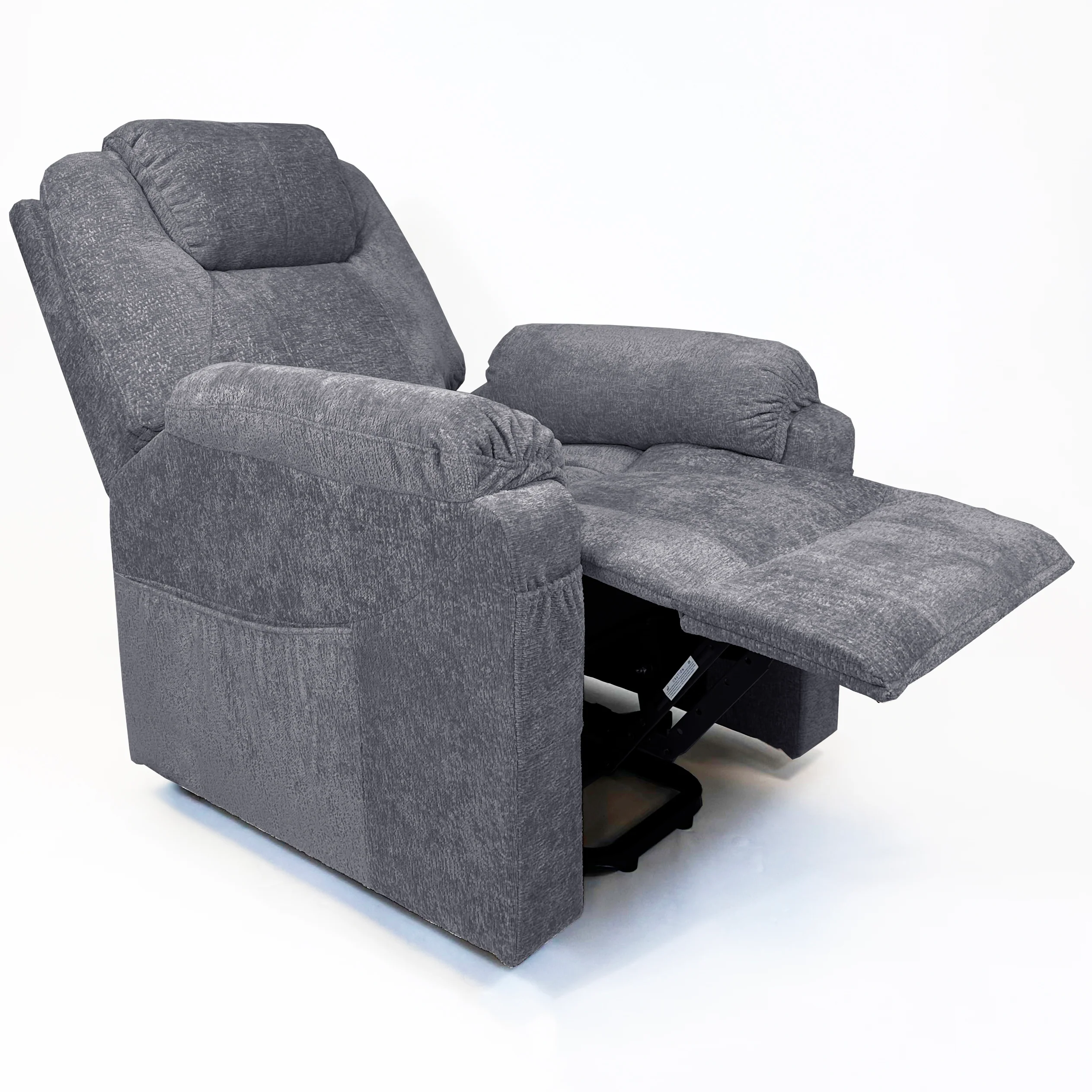 Pendleton Electric Lift Assist Recliner | Grey - Image 4