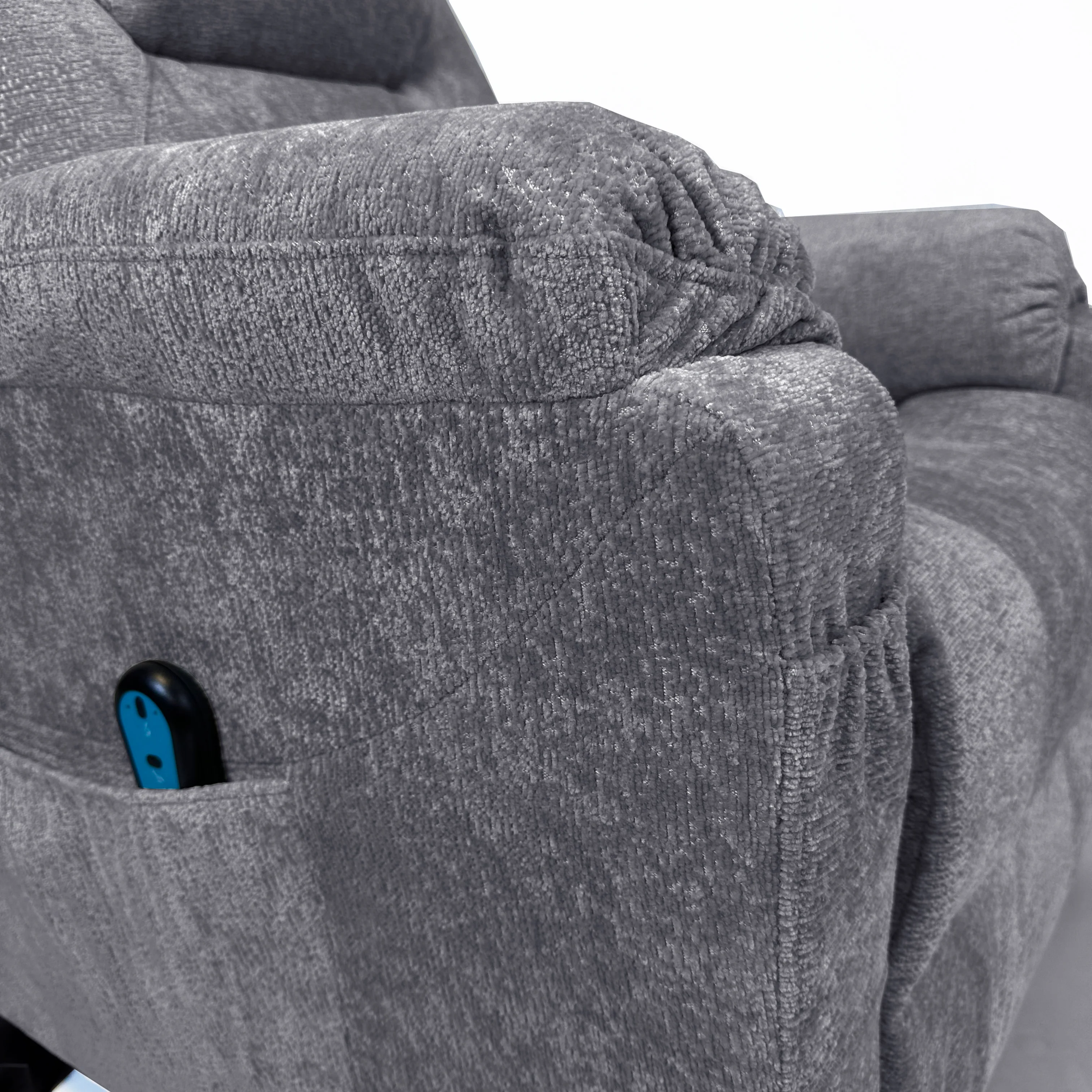 Pendleton Electric Lift Assist Recliner | Grey - Image 8