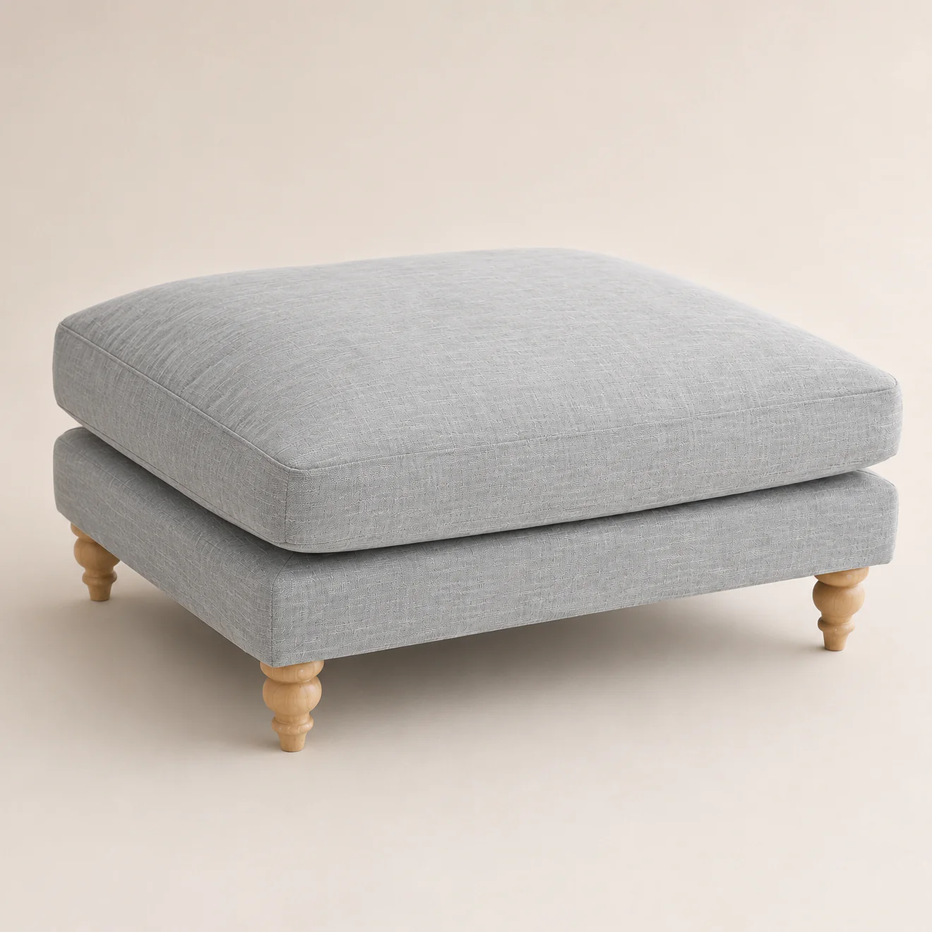 Penelope Footstool | Grey - Image 3