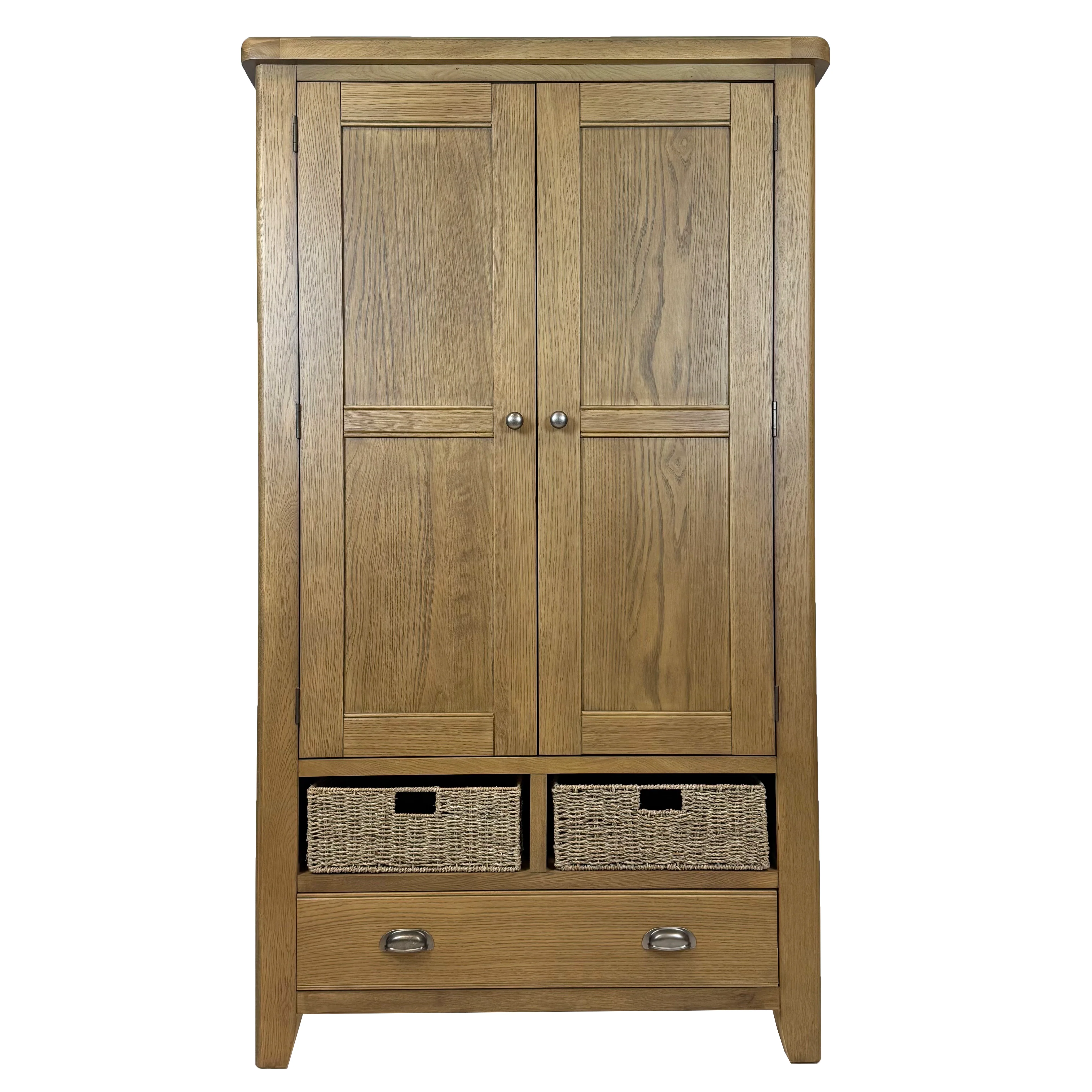 Raithwaite Rustic Oak Larder Unit - Image 3