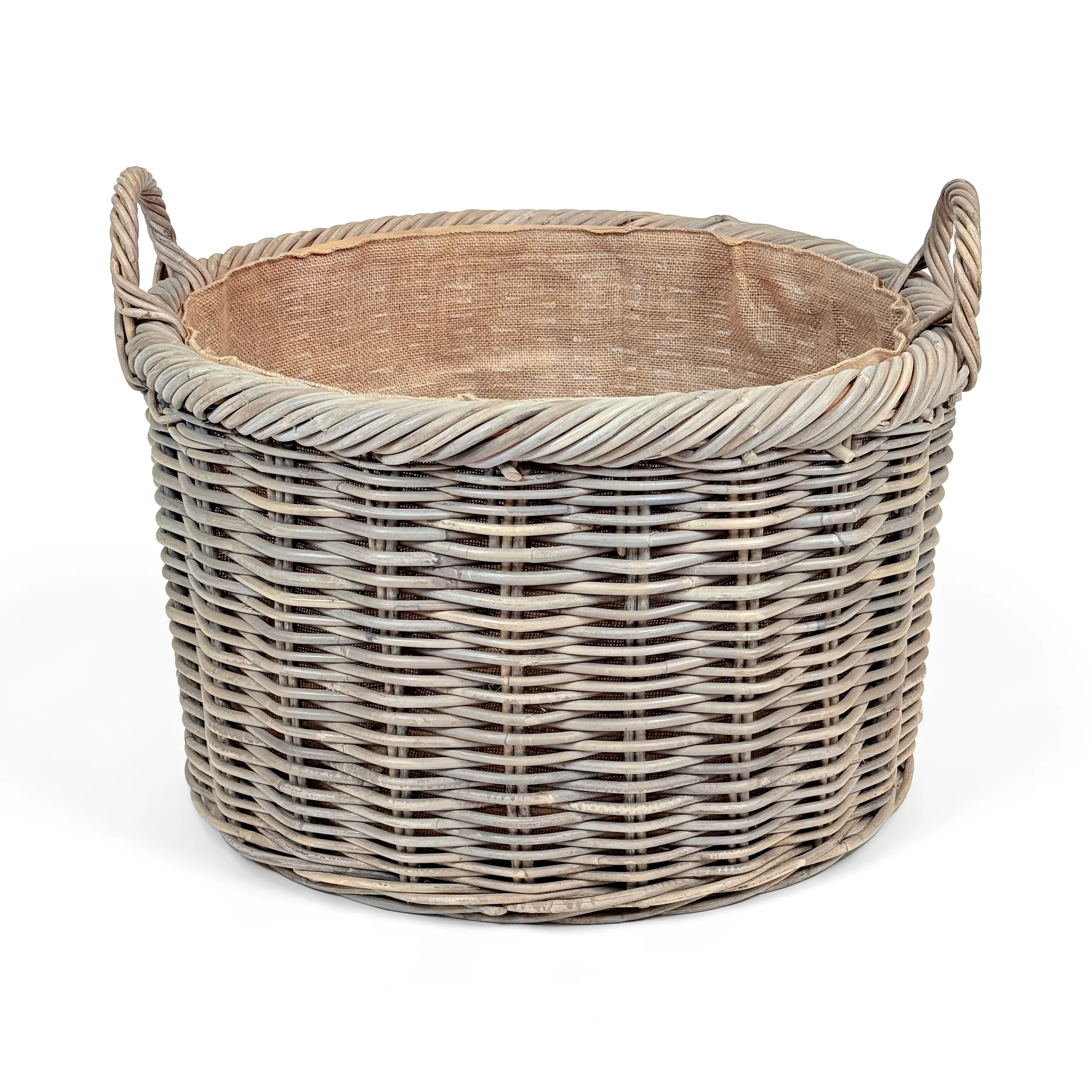 Rattan Oval Wicker Storage Basket Tray | Large - Image 2