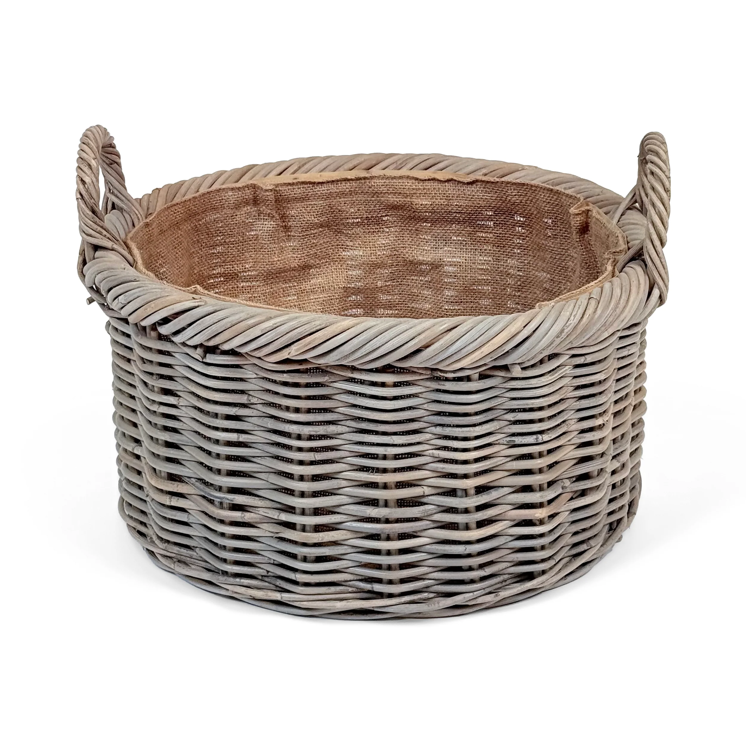 Rattan Oval Wicker Storage Basket Tray | Medium - Image 2