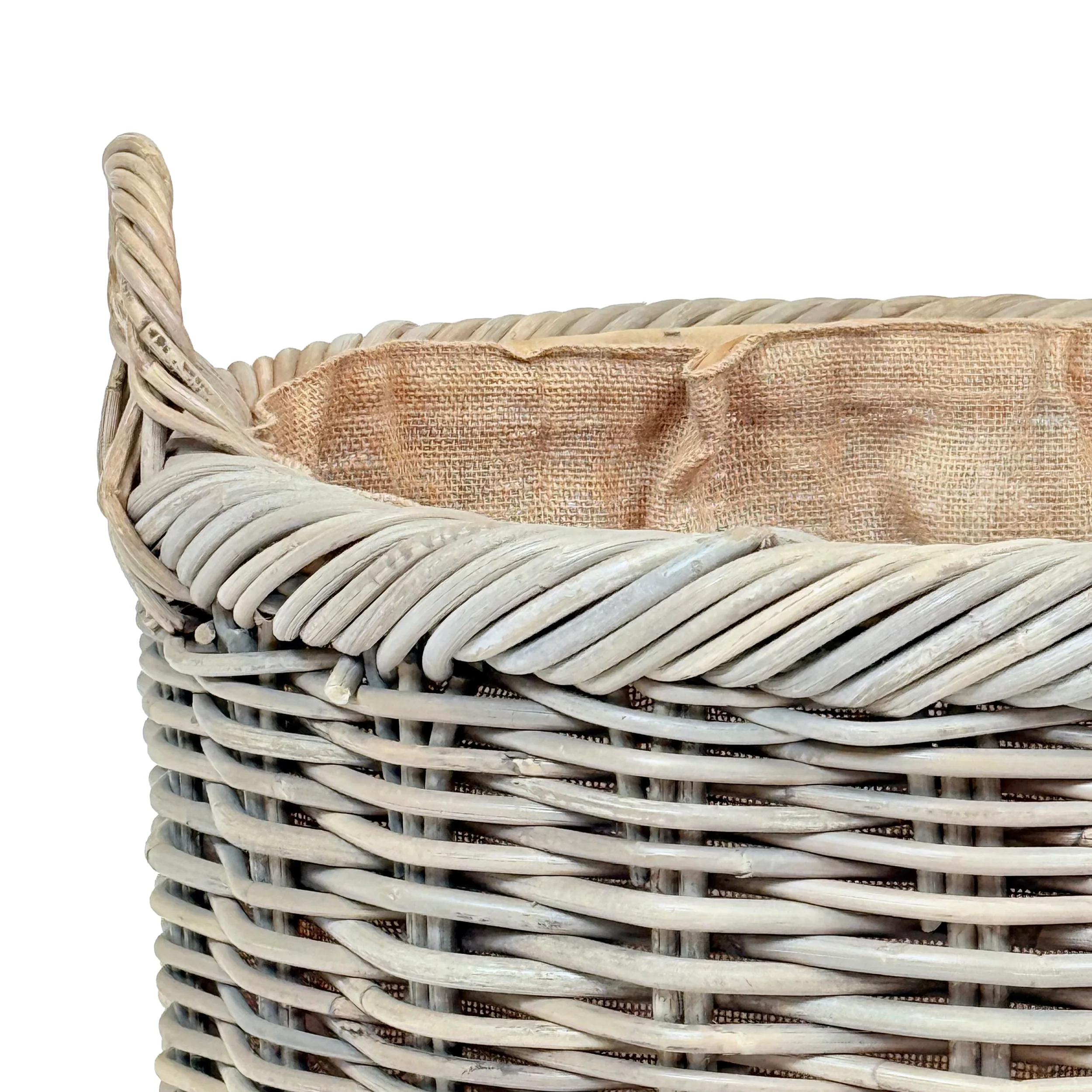 Rattan Oval Wicker Storage Basket Tray | Medium - Image 4