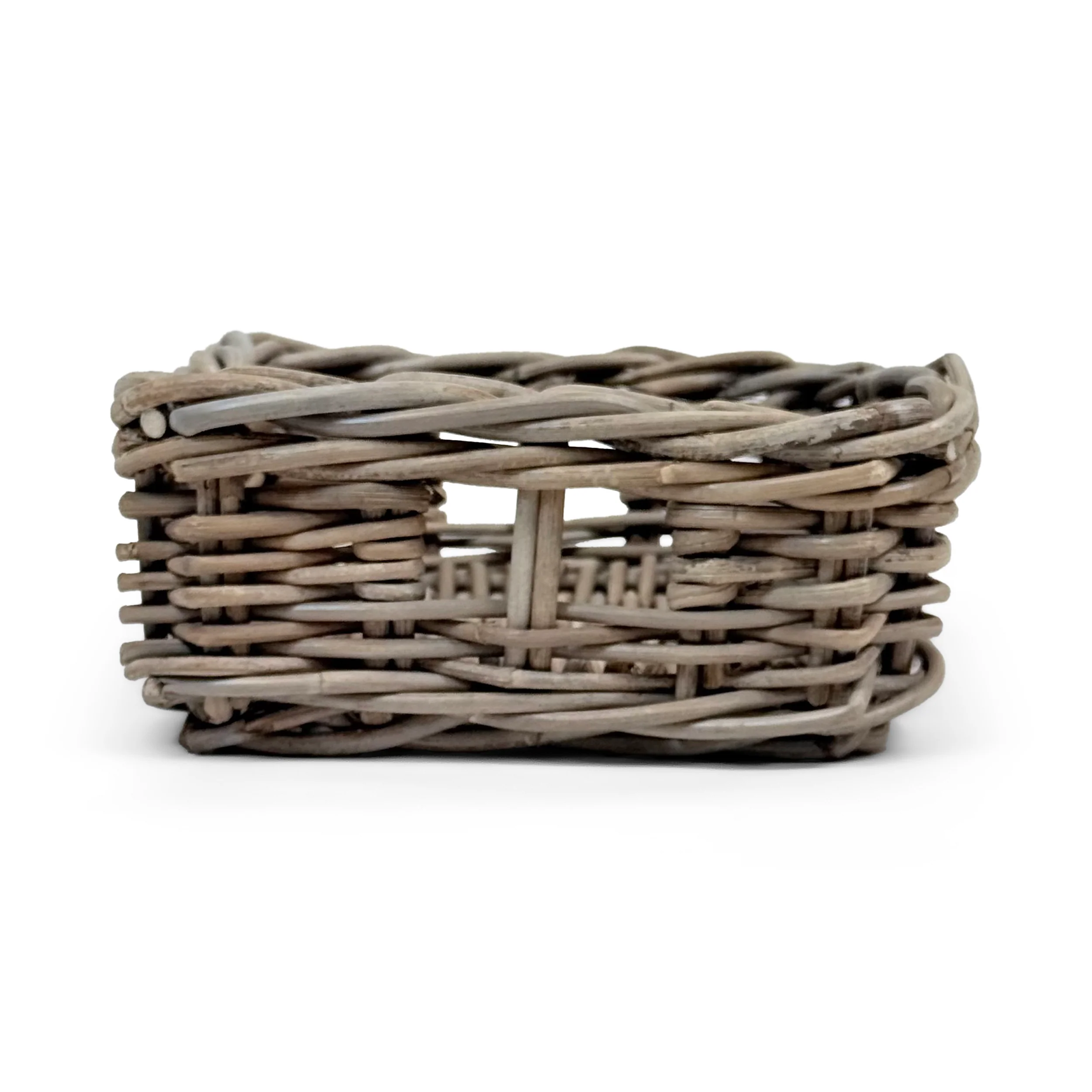 Rectangular Kubu Rattan Wicker Storage Baskets | Extra Small - Image 5