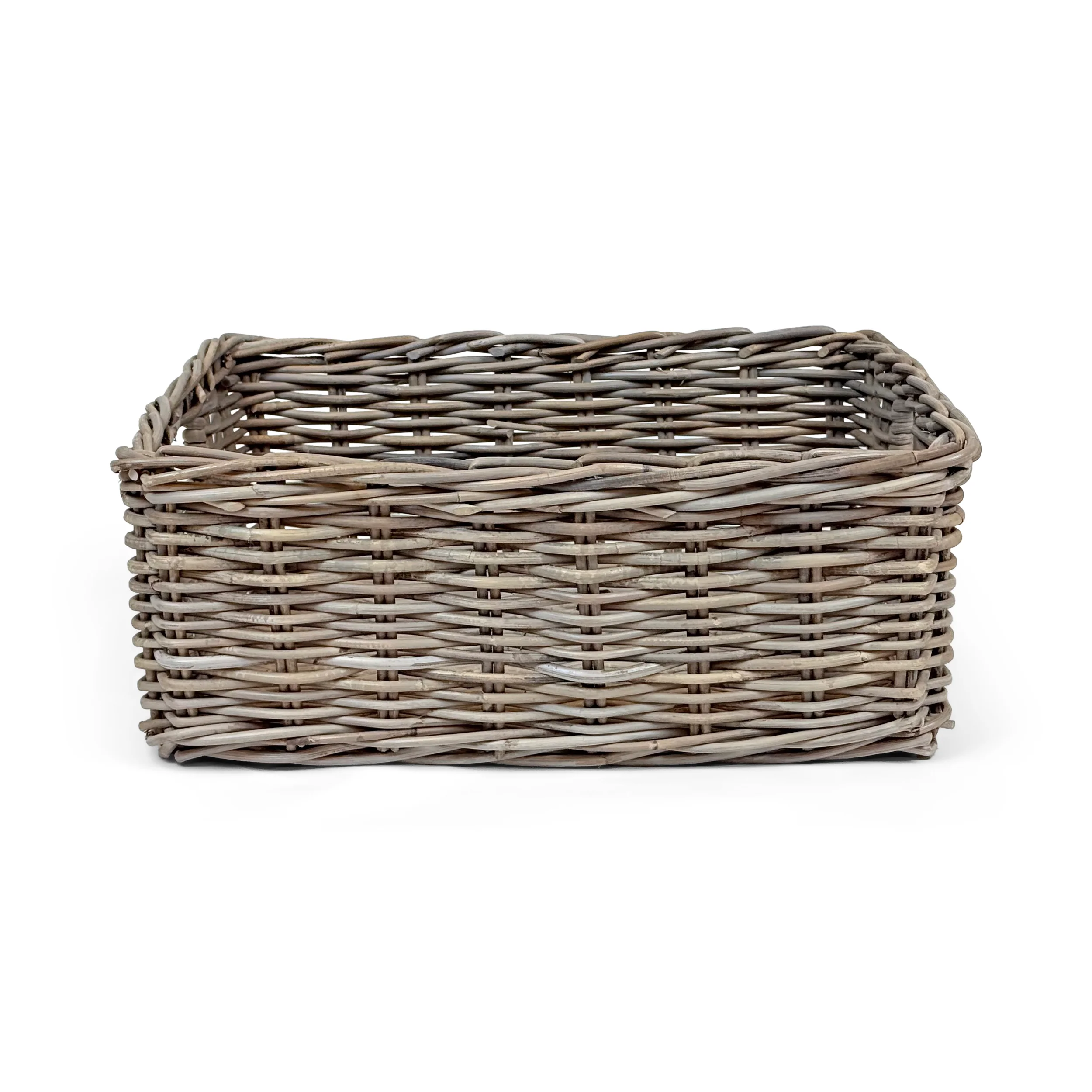 Rectangular Kubu Rattan Wicker Storage Baskets | Large - Image 2
